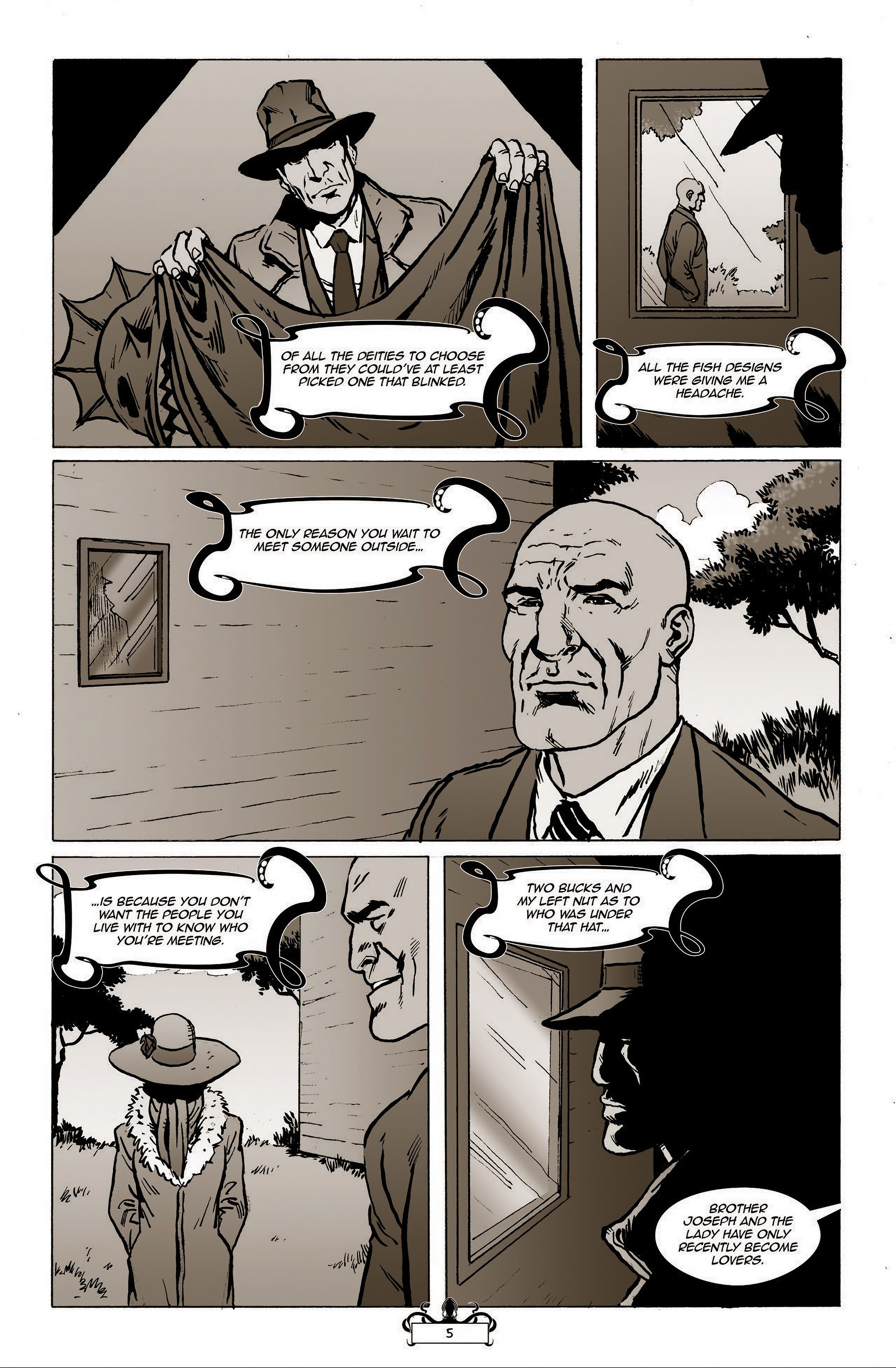 Read online Lovecraft P.I. - A Shot in the Dark comic -  Issue # TPB - 33