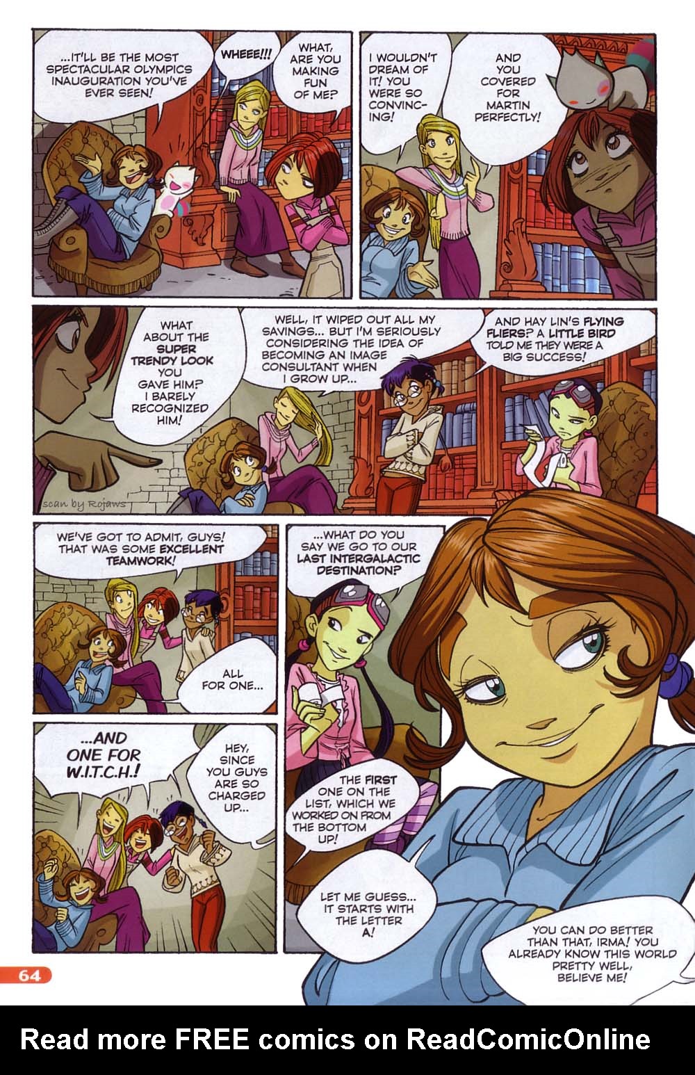 Read online W.i.t.c.h. comic -  Issue #69 - 54