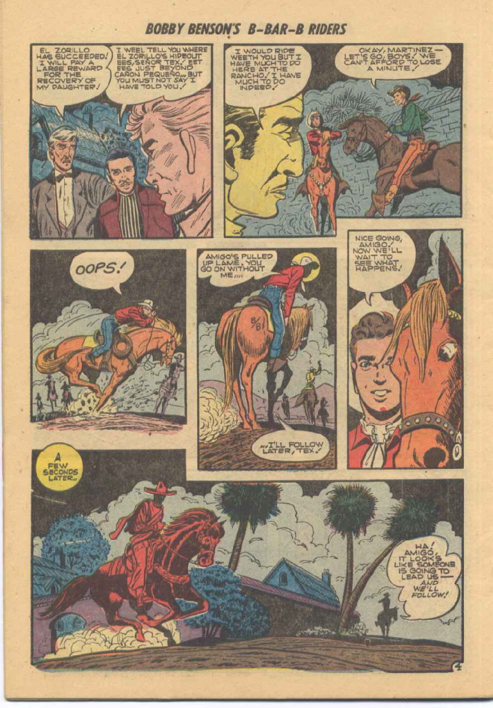 Read online Bobby Benson's B-Bar-B Riders comic -  Issue #19 - 30