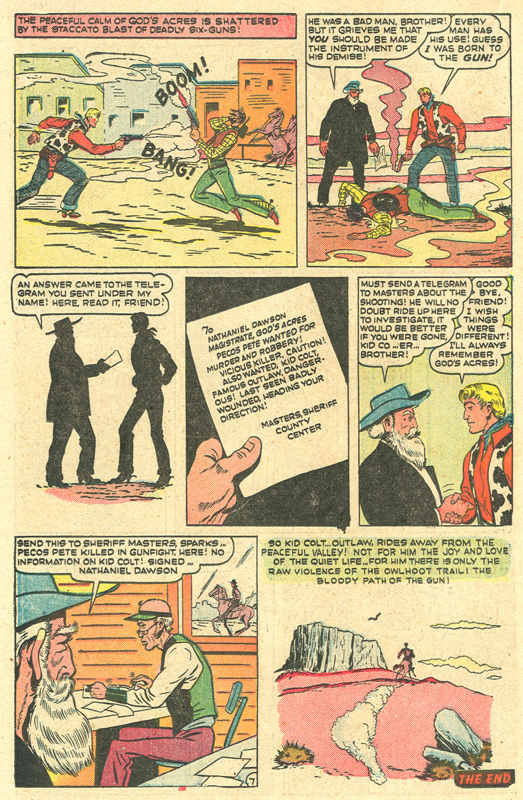 Read online Kid Colt Outlaw comic -  Issue #1 - 30