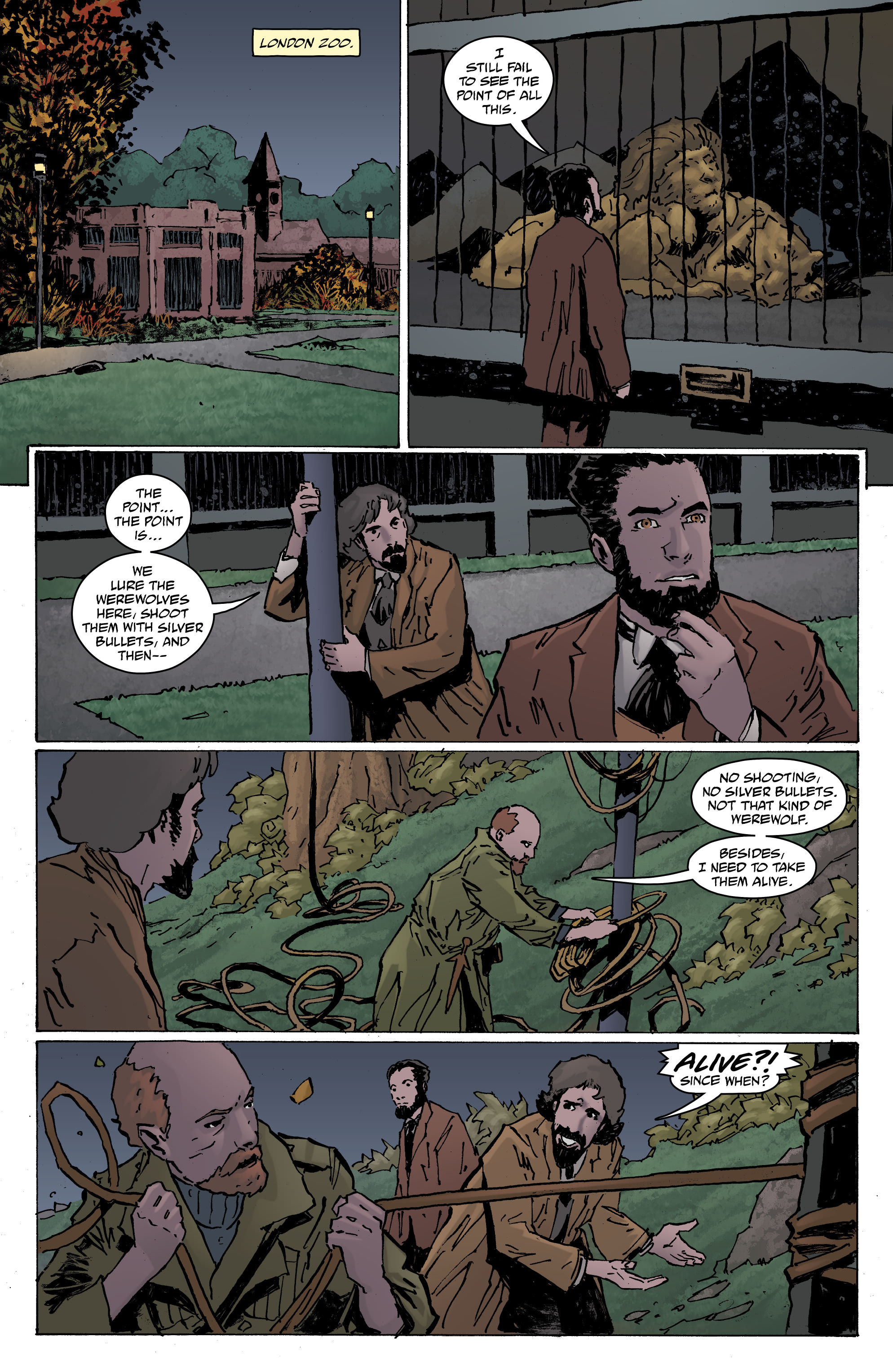 Read online Hellboy: The Silver Lantern Club comic -  Issue #4 - 16