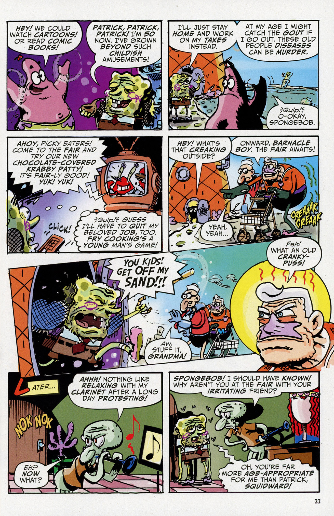 Read online SpongeBob Comics comic -  Issue #50 - 25
