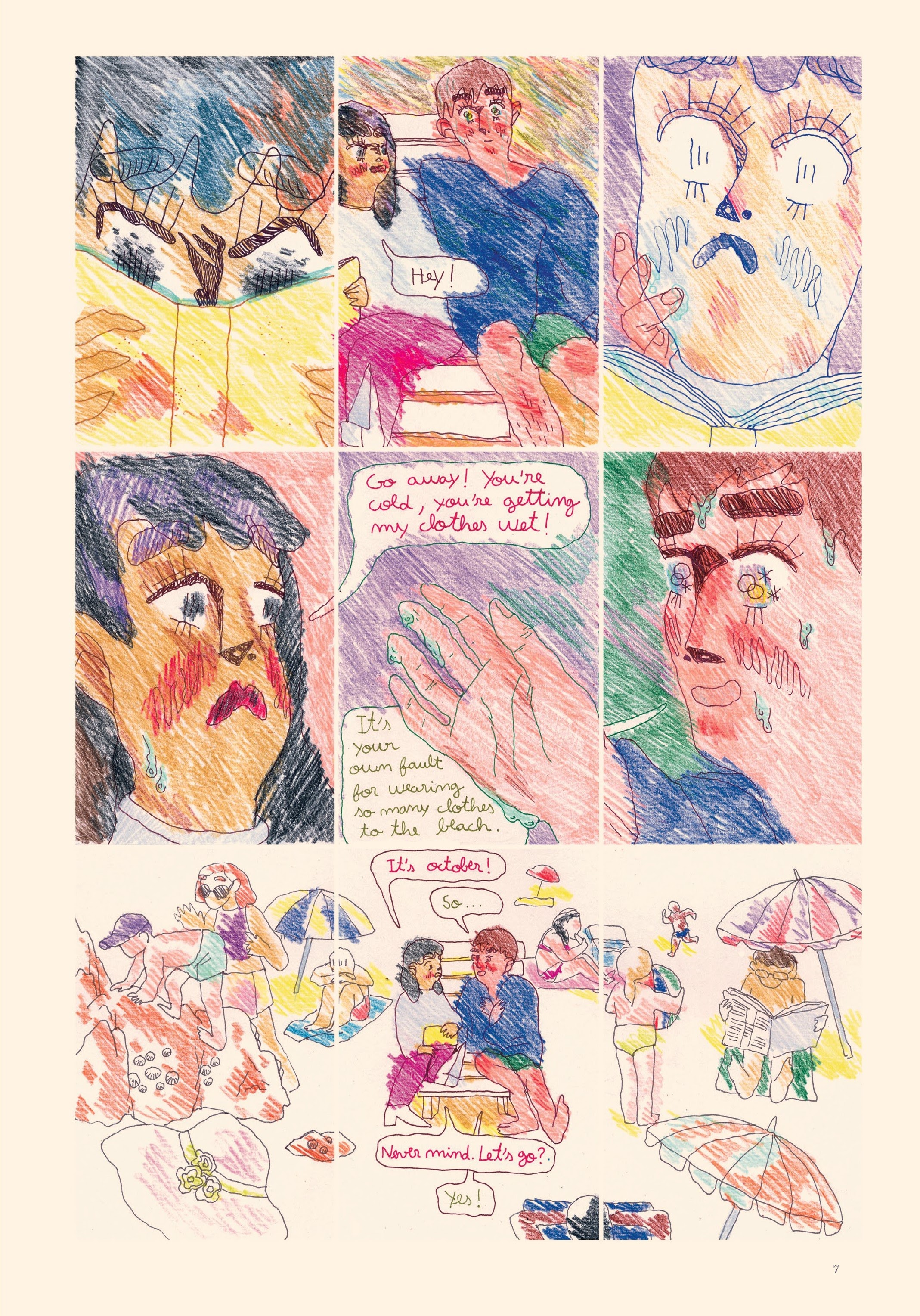 Read online Now: The New Comics Anthology comic -  Issue #6 - 8