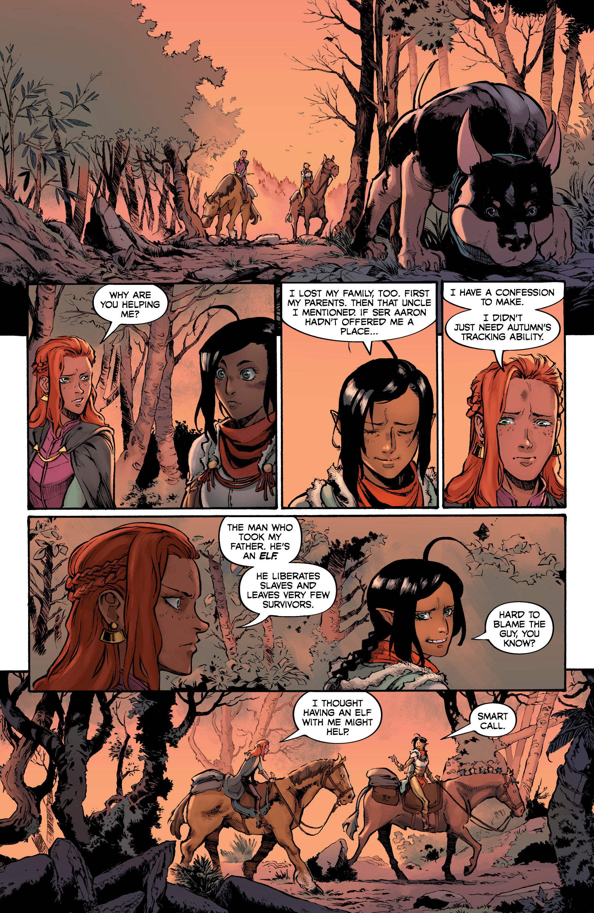 Read online Dragon Age: Blue Wraith comic -  Issue #1 - 19