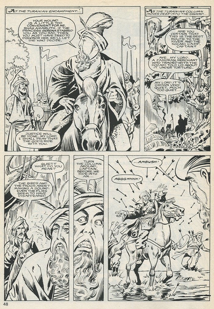 Read online The Savage Sword Of Conan comic -  Issue #131 - 48