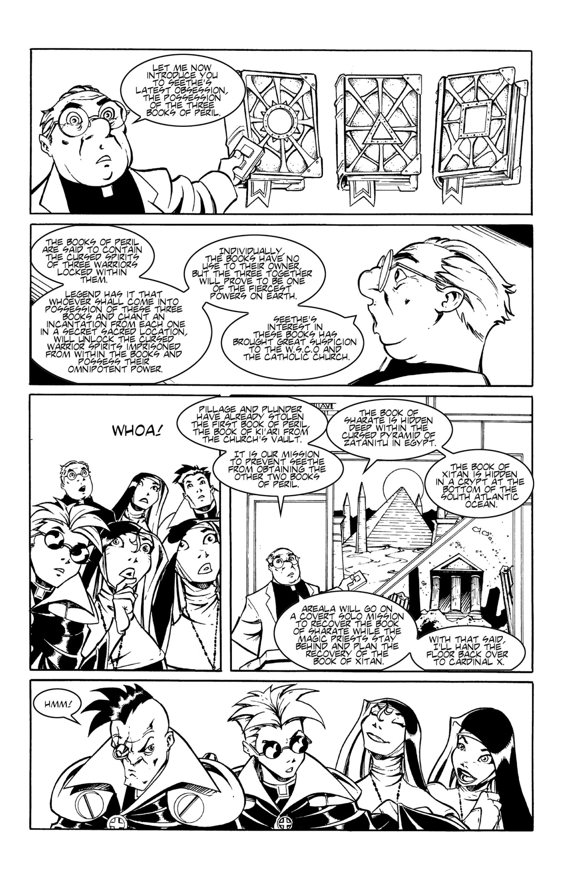 Read online Warrior Nun Areala: Armor of God comic -  Issue # TPB - 24