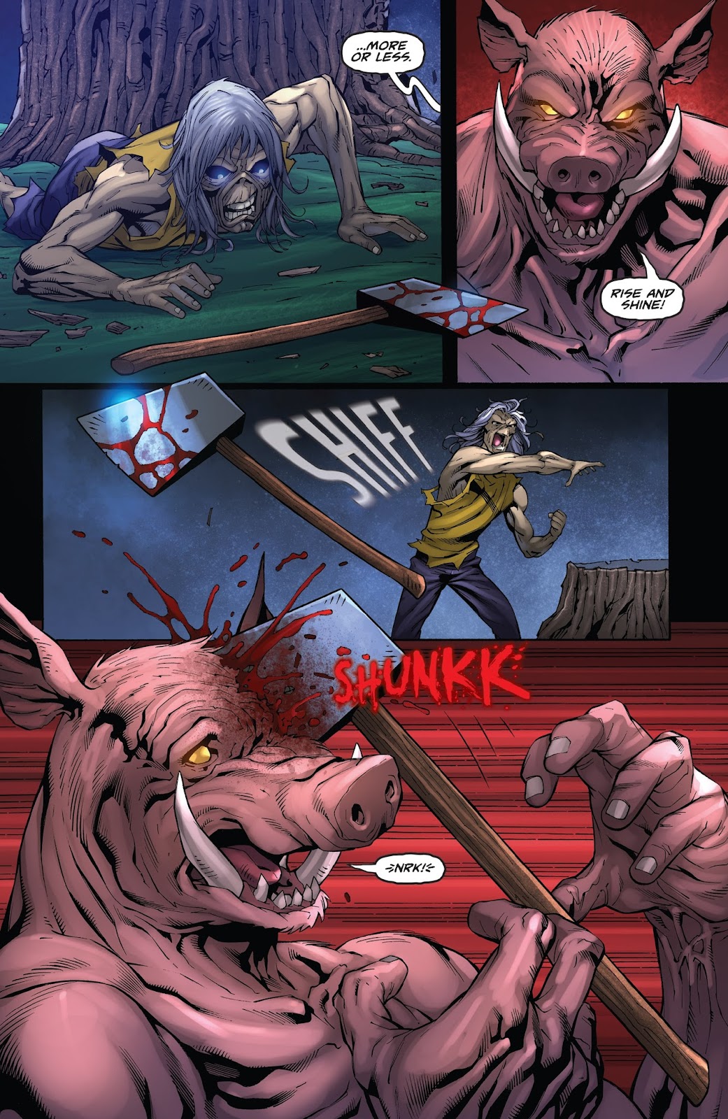 Iron Maiden: Legacy of the Beast issue 1 - Page 22