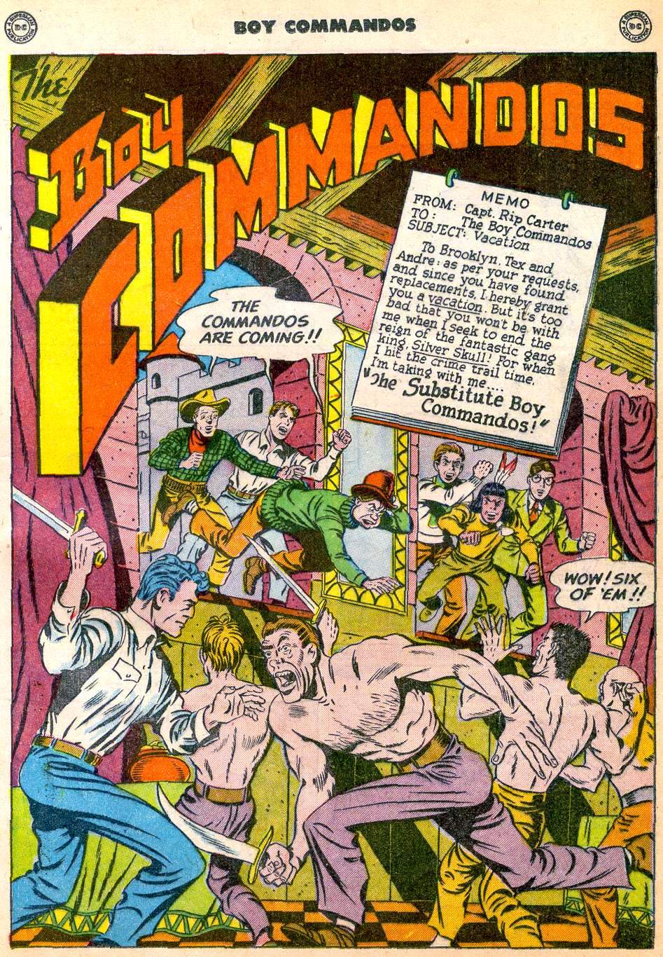Read online Boy Commandos comic -  Issue #30 - 37