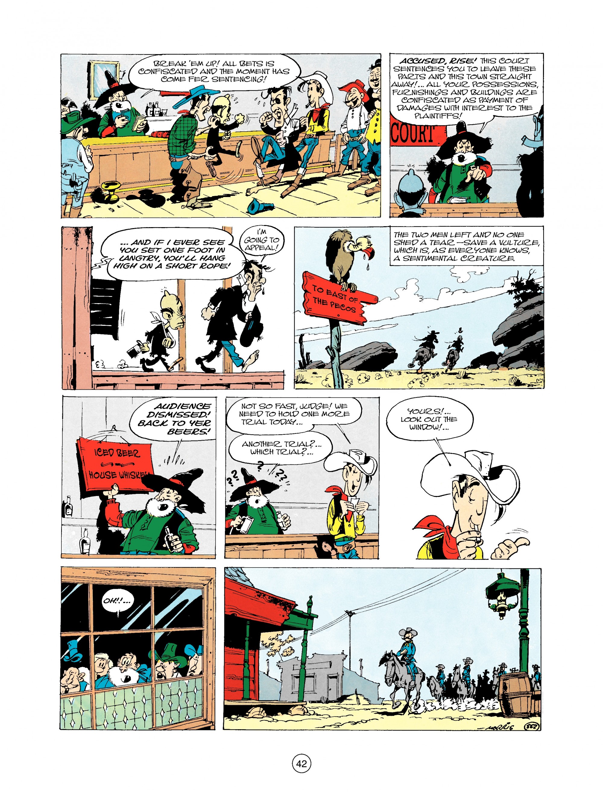 Read online A Lucky Luke Adventure comic -  Issue #24 - 42