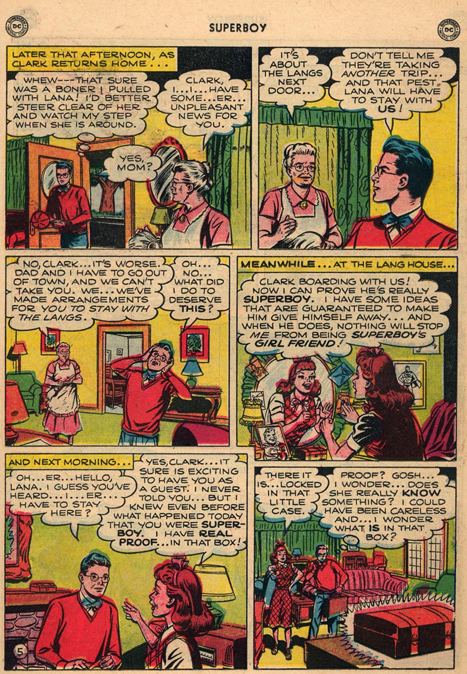 Read online Superboy (1949) comic -  Issue #13 - 18