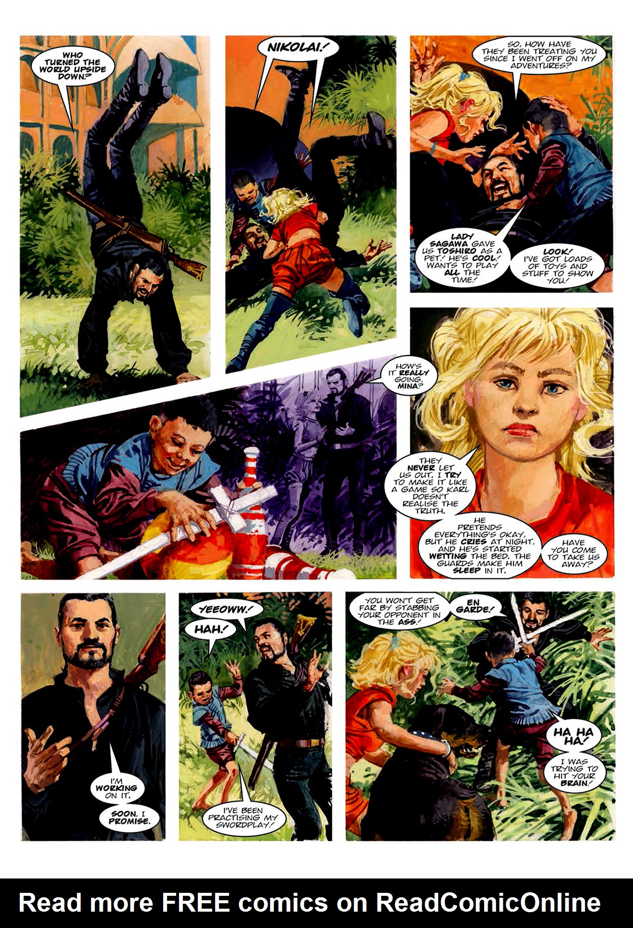 Read online Nikolai Dante comic -  Issue # TPB 6 - 157