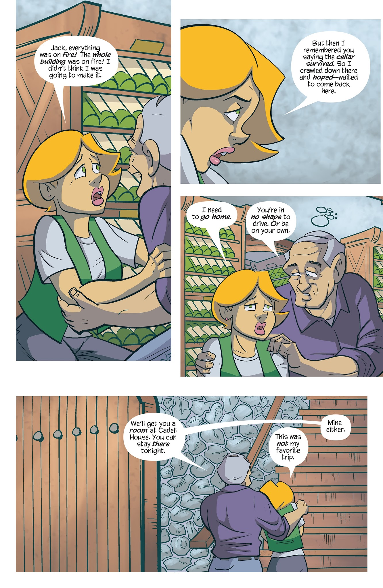 Read online Time & Vine comic -  Issue #4 - 6
