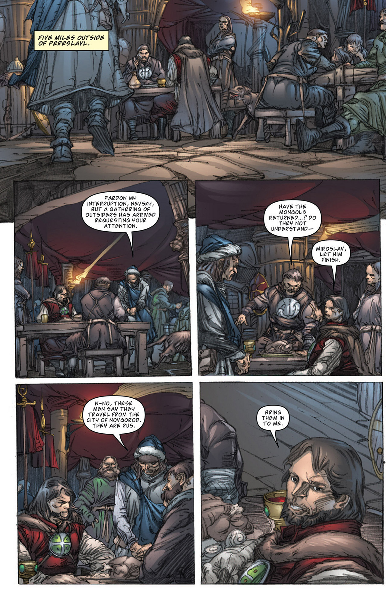 Read online Nevsky: A Hero of the People comic -  Issue # TPB - 51