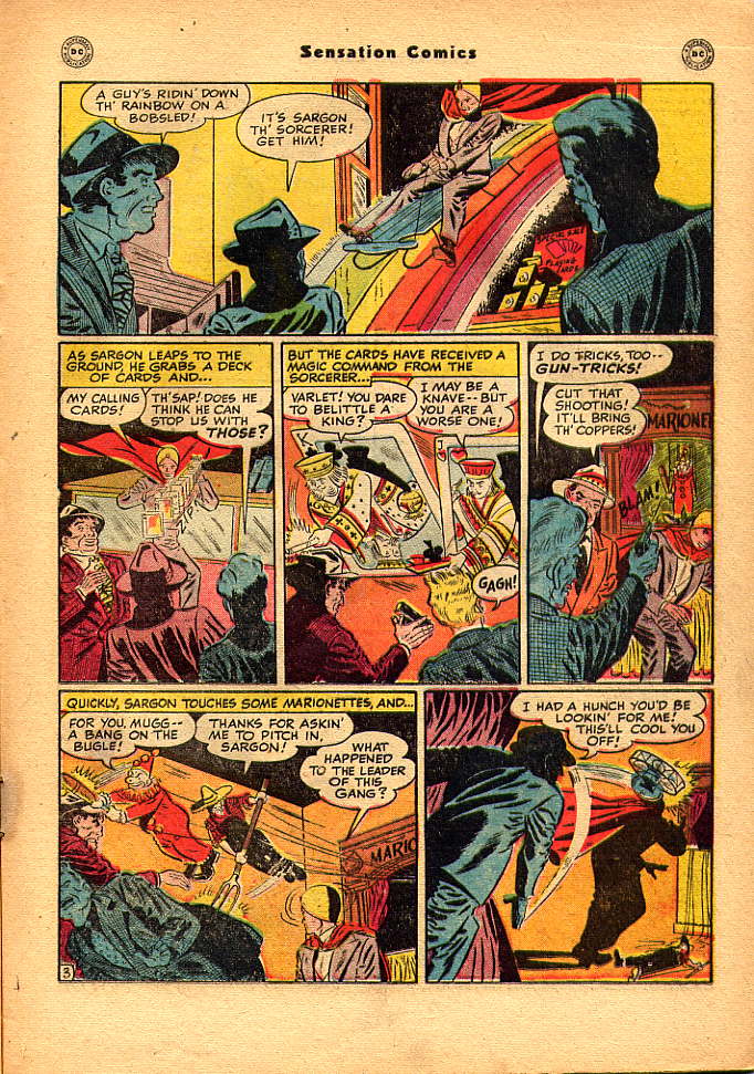 Read online Sensation (Mystery) Comics comic -  Issue #83 - 19