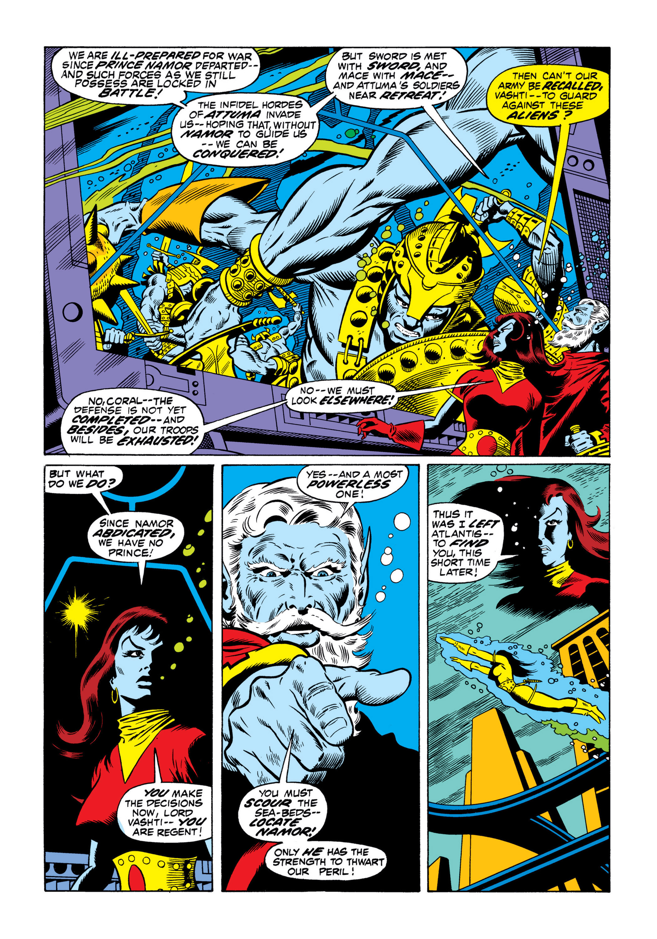 Read online Marvel Masterworks: The Sub-Mariner comic -  Issue # TPB 7 (Part 2) - 29
