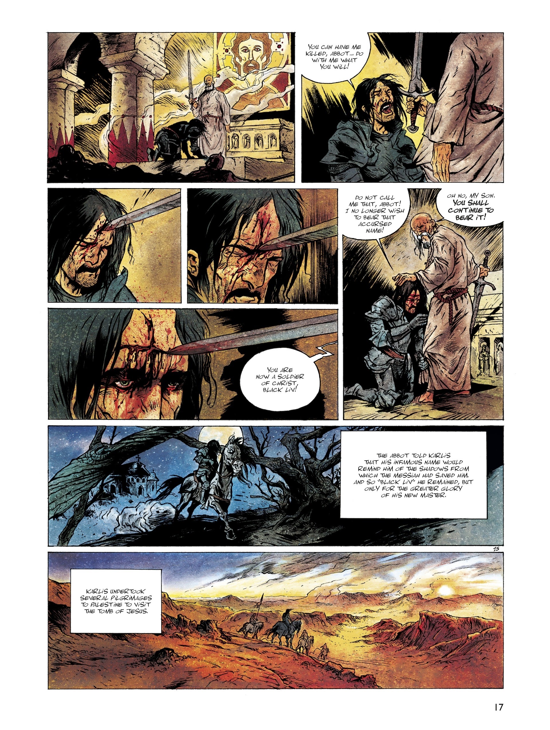 Read online The Dream of Jerusalem comic -  Issue #1 - 17