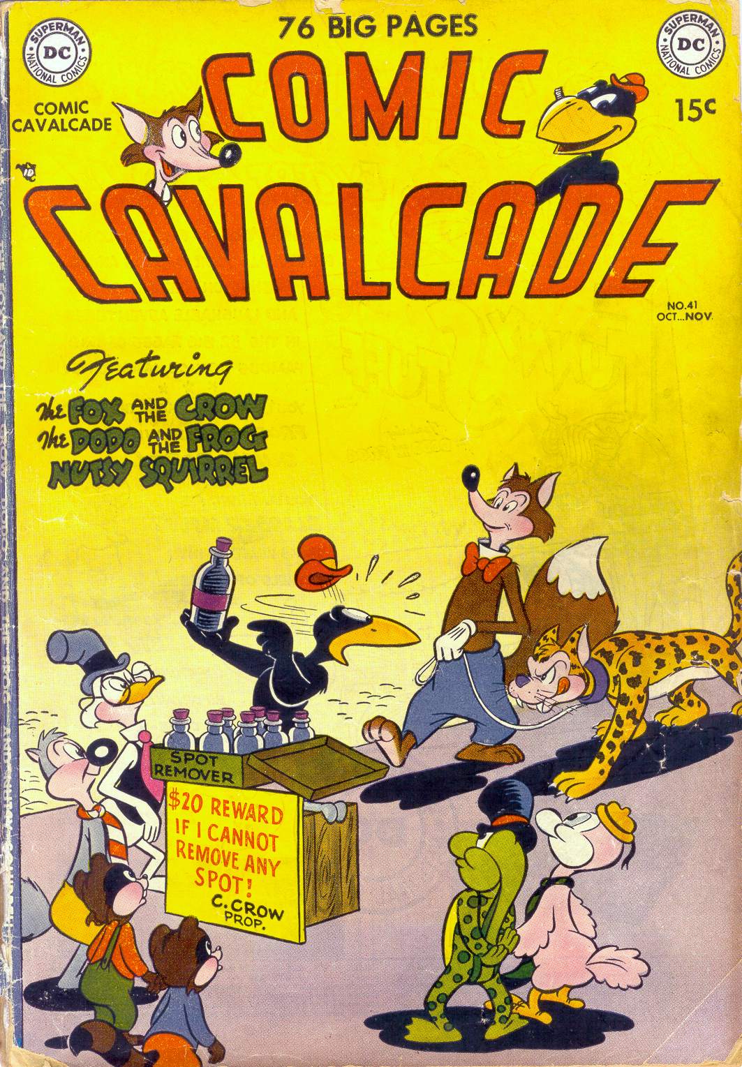 Read online Comic Cavalcade comic -  Issue #41 - 1