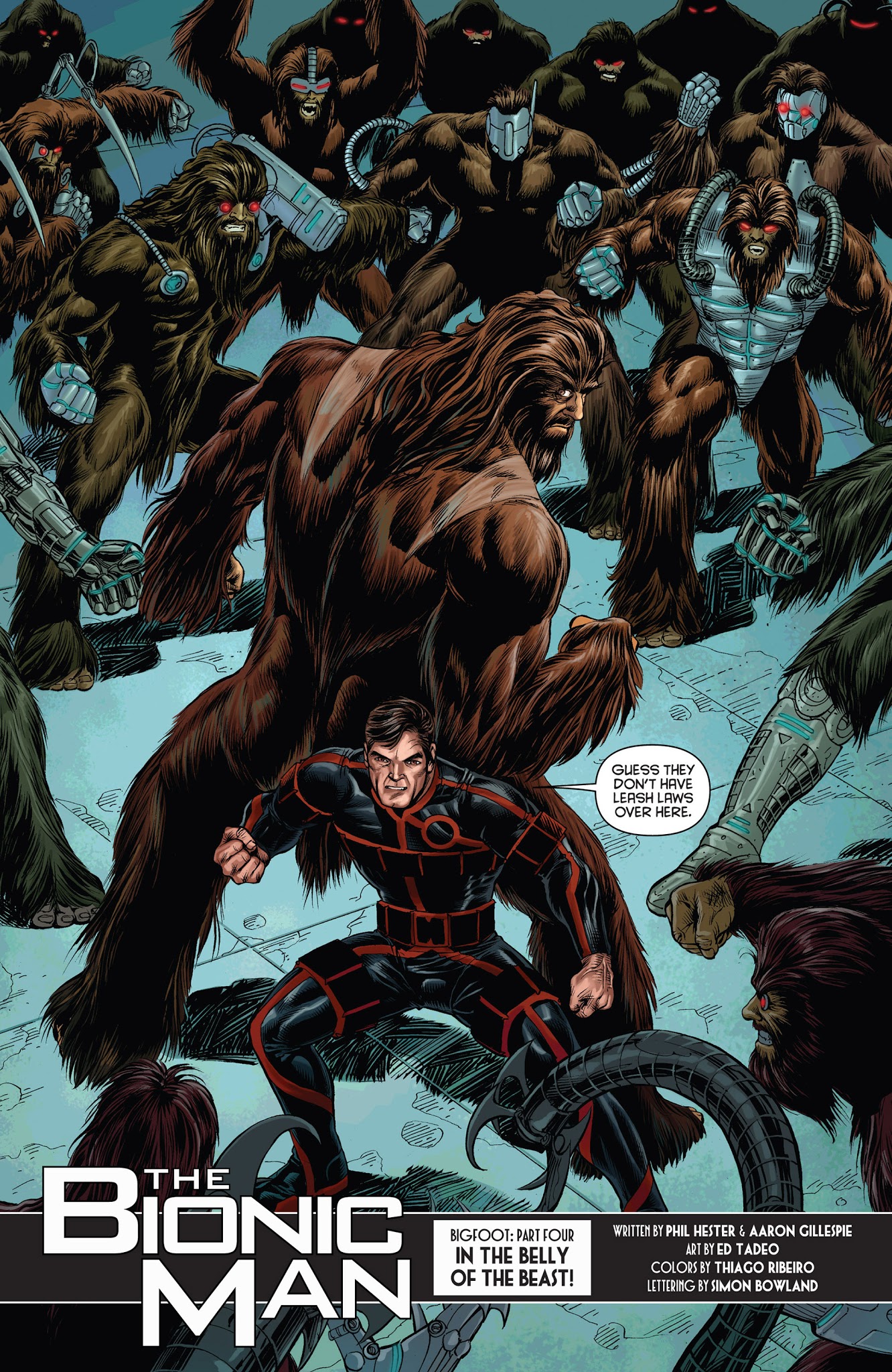 Read online Bionic Man comic -  Issue #15 - 4