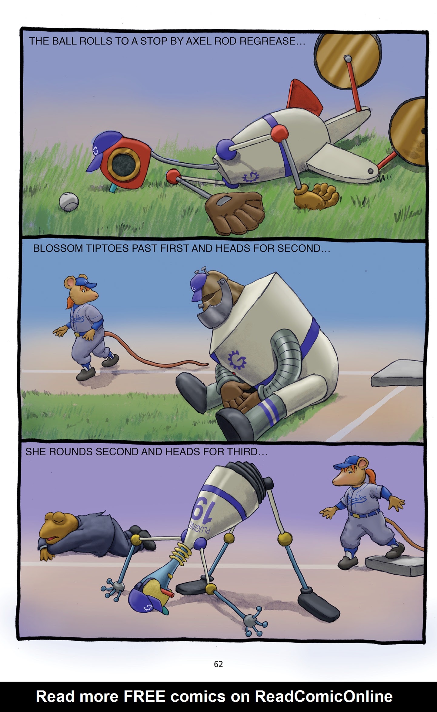 Read online Fuzzy Baseball comic -  Issue #3 - 64