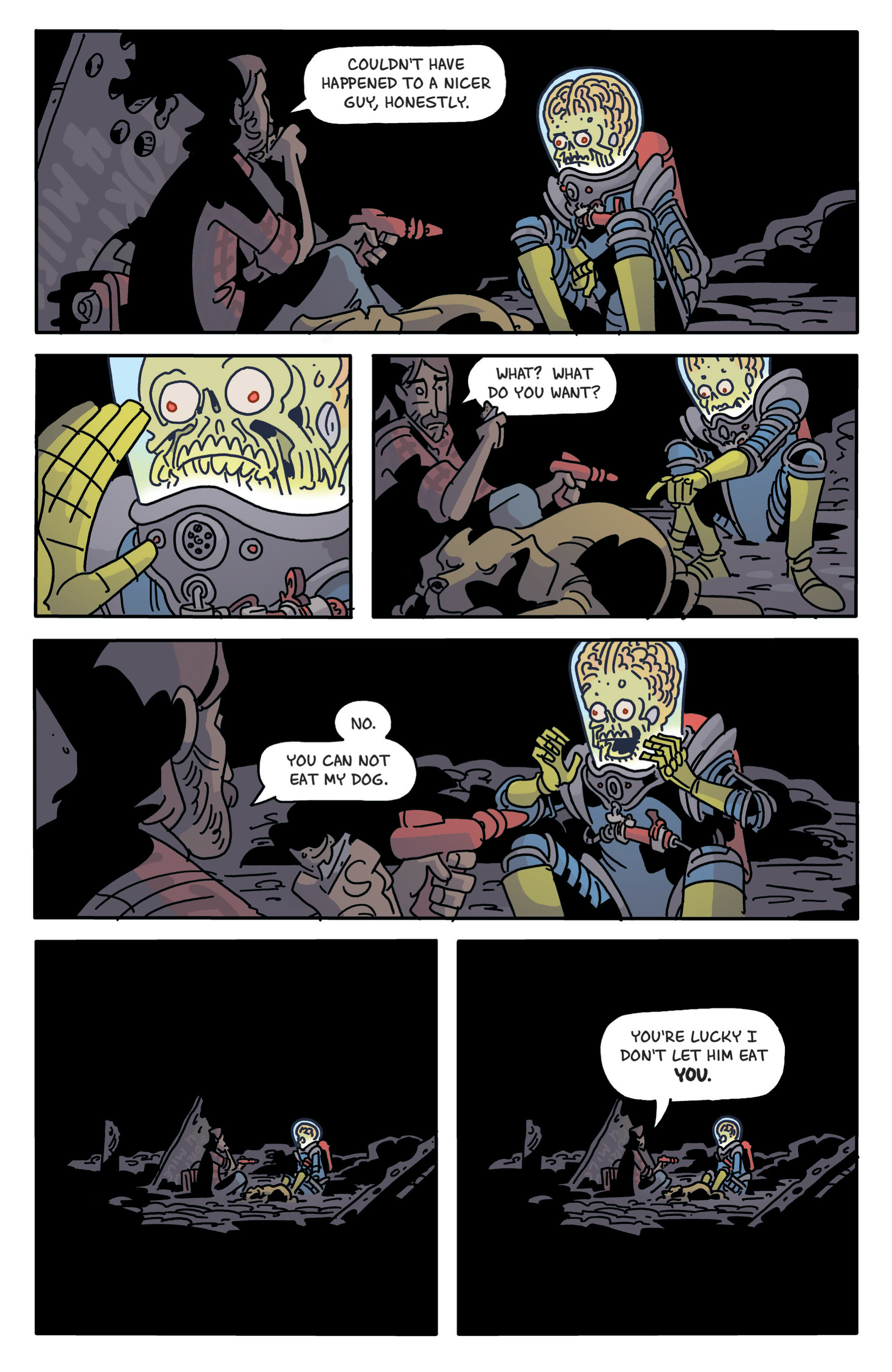 Read online Mars Attacks (2018) comic -  Issue #5 - 14