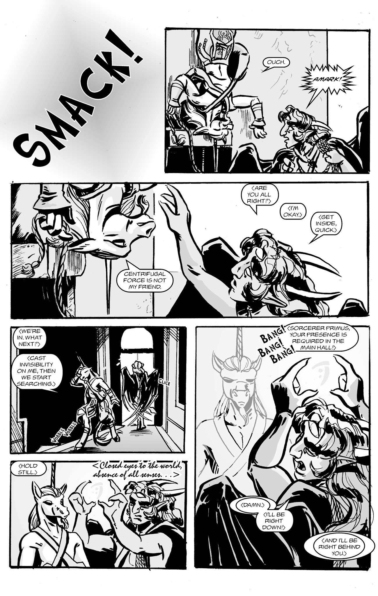 Read online Bureau of Mana Investigation comic -  Issue #5 - 32