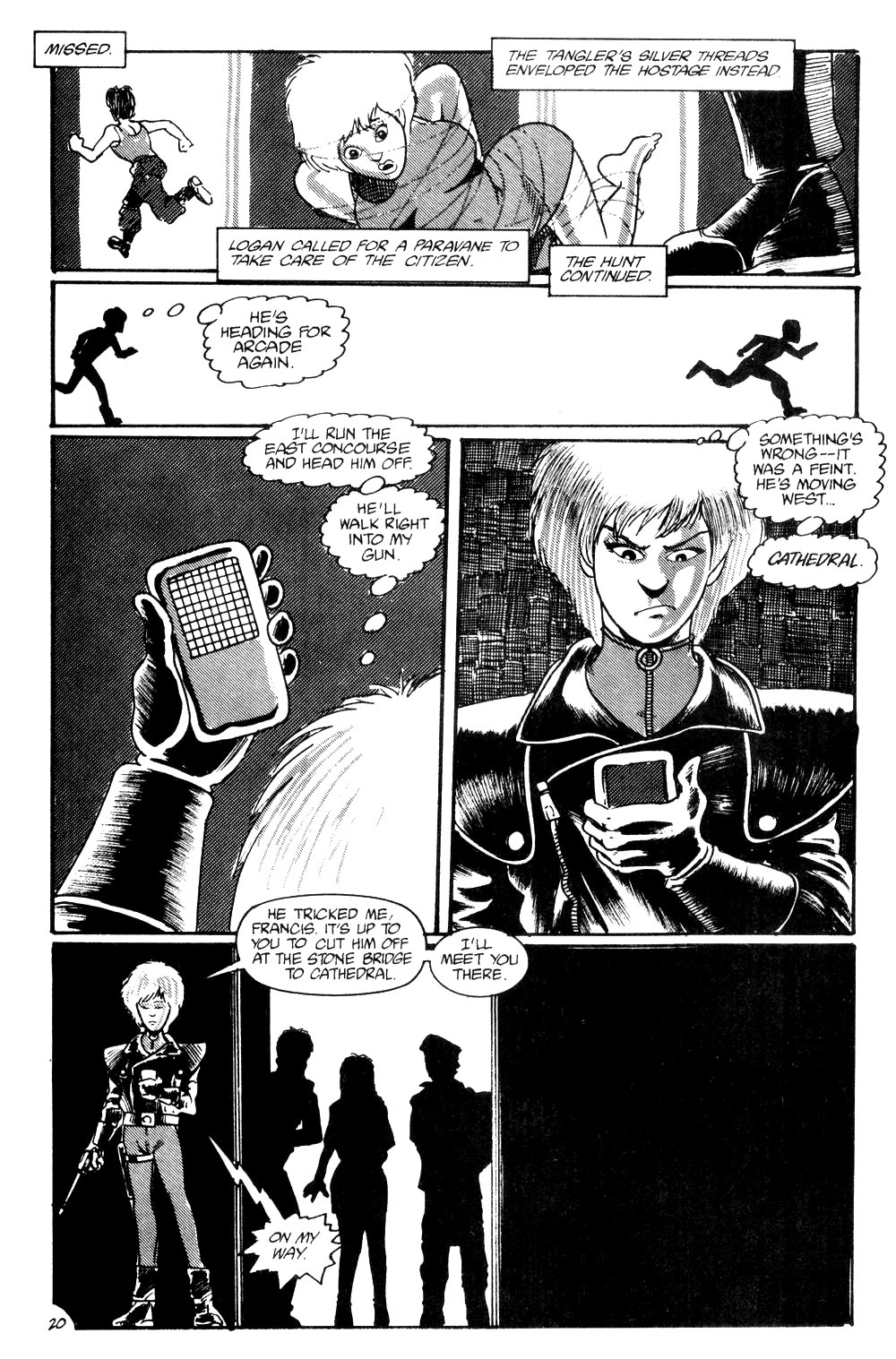 Read online Logan's Run (1990) comic -  Issue #1 - 22
