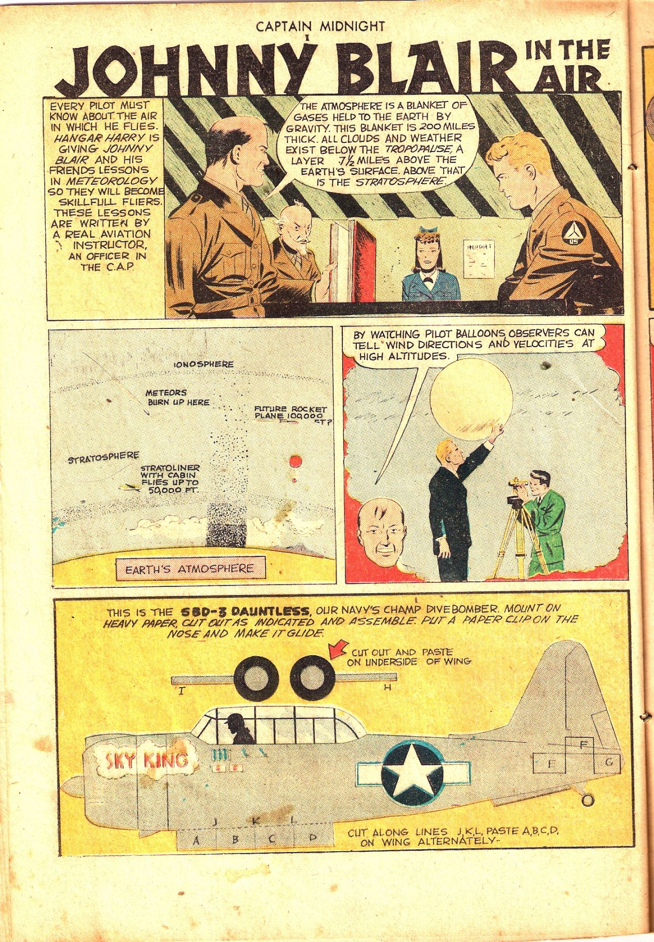 Read online Captain Midnight (1942) comic -  Issue #26 - 24