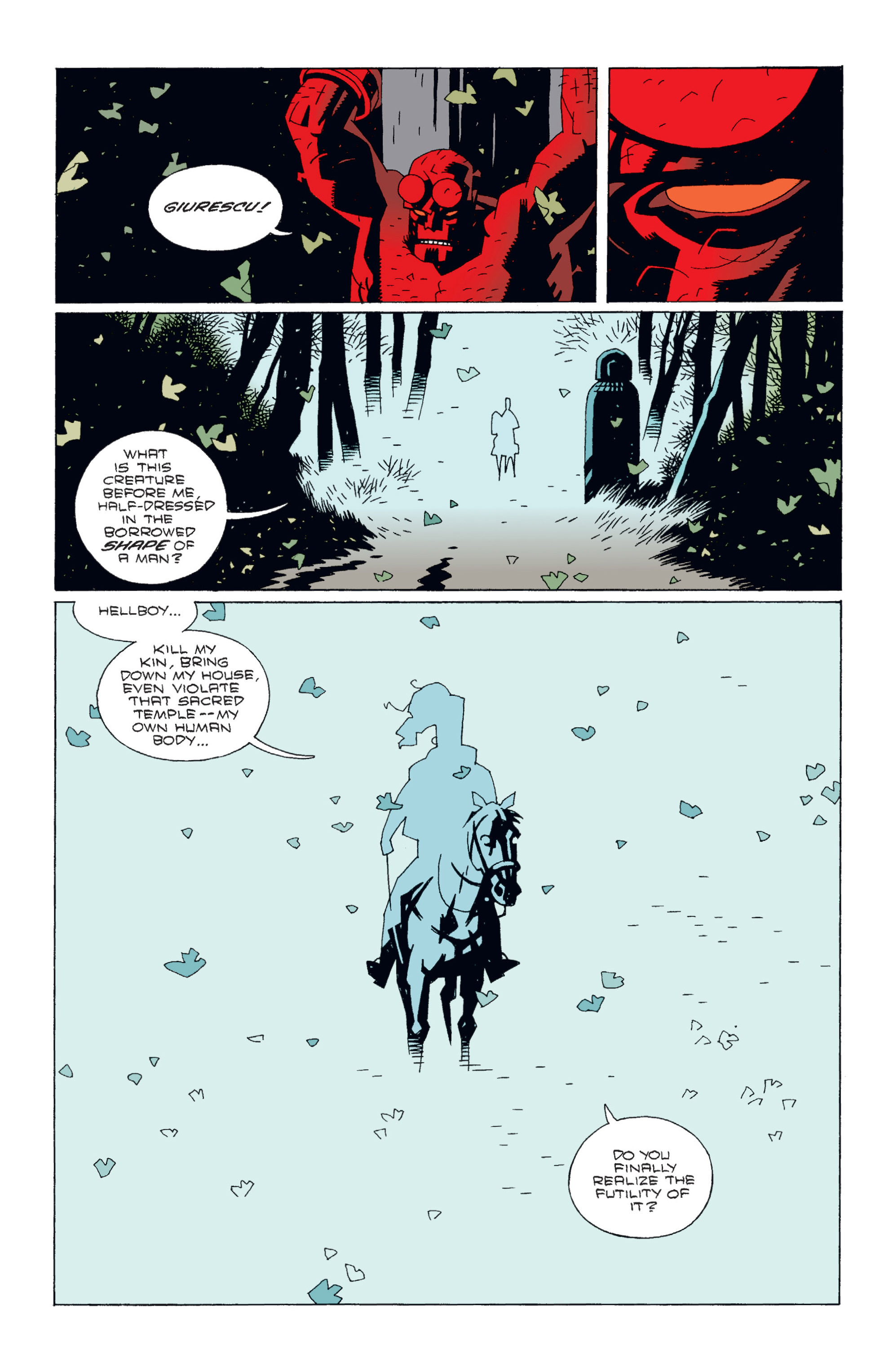 Read online Hellboy comic -  Issue #2 - 115