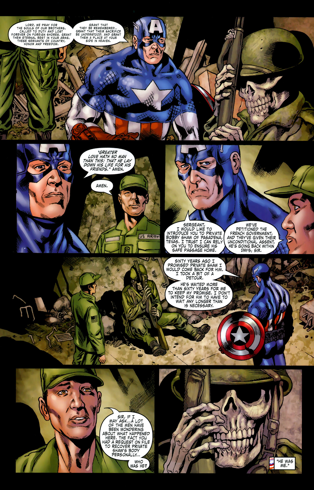 Read online Captain America Theater of War: America the Beautiful comic -  Issue # Full - 6