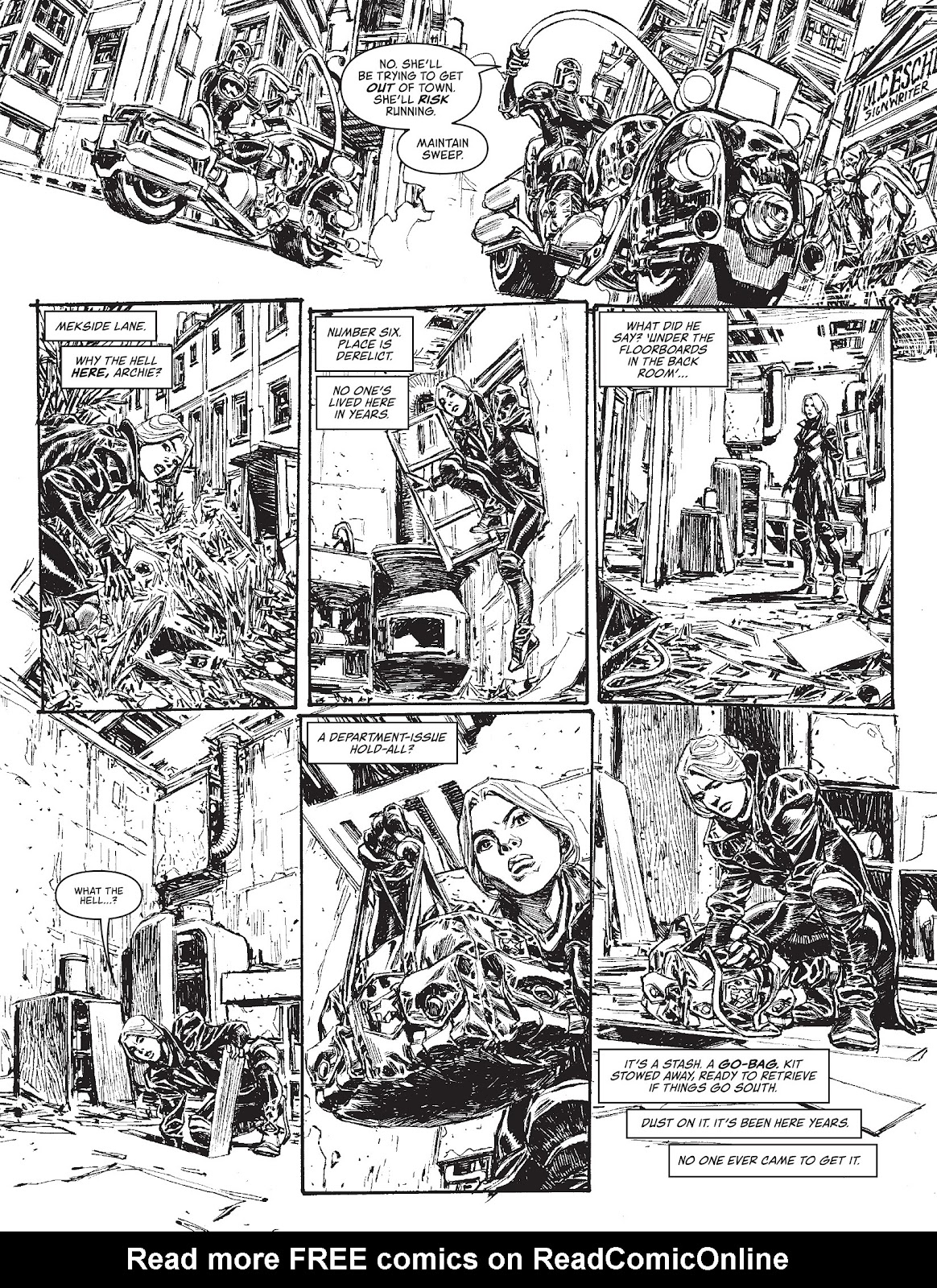 Judge Dredd Megazine (Vol. 5) issue 447 - Page 44