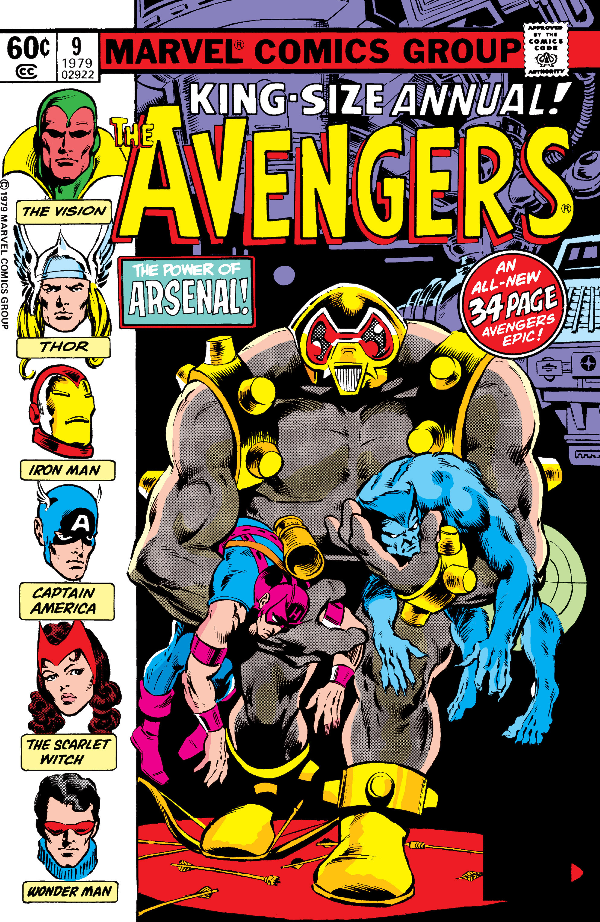 Read online The Avengers (1963) comic -  Issue # _Annual 9 - 1