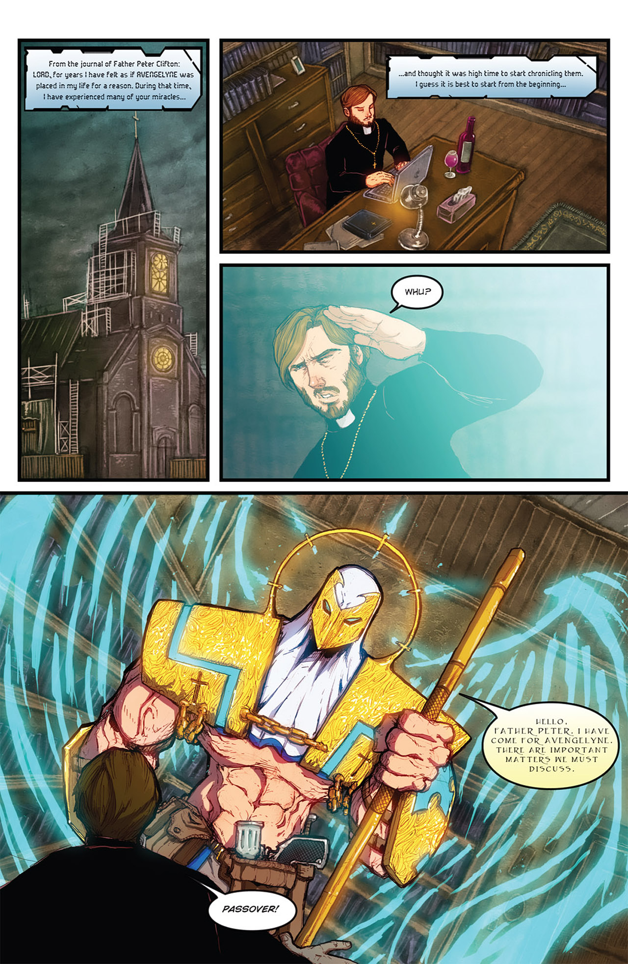 Read online Avengelyne (2011) comic -  Issue #4 - 7