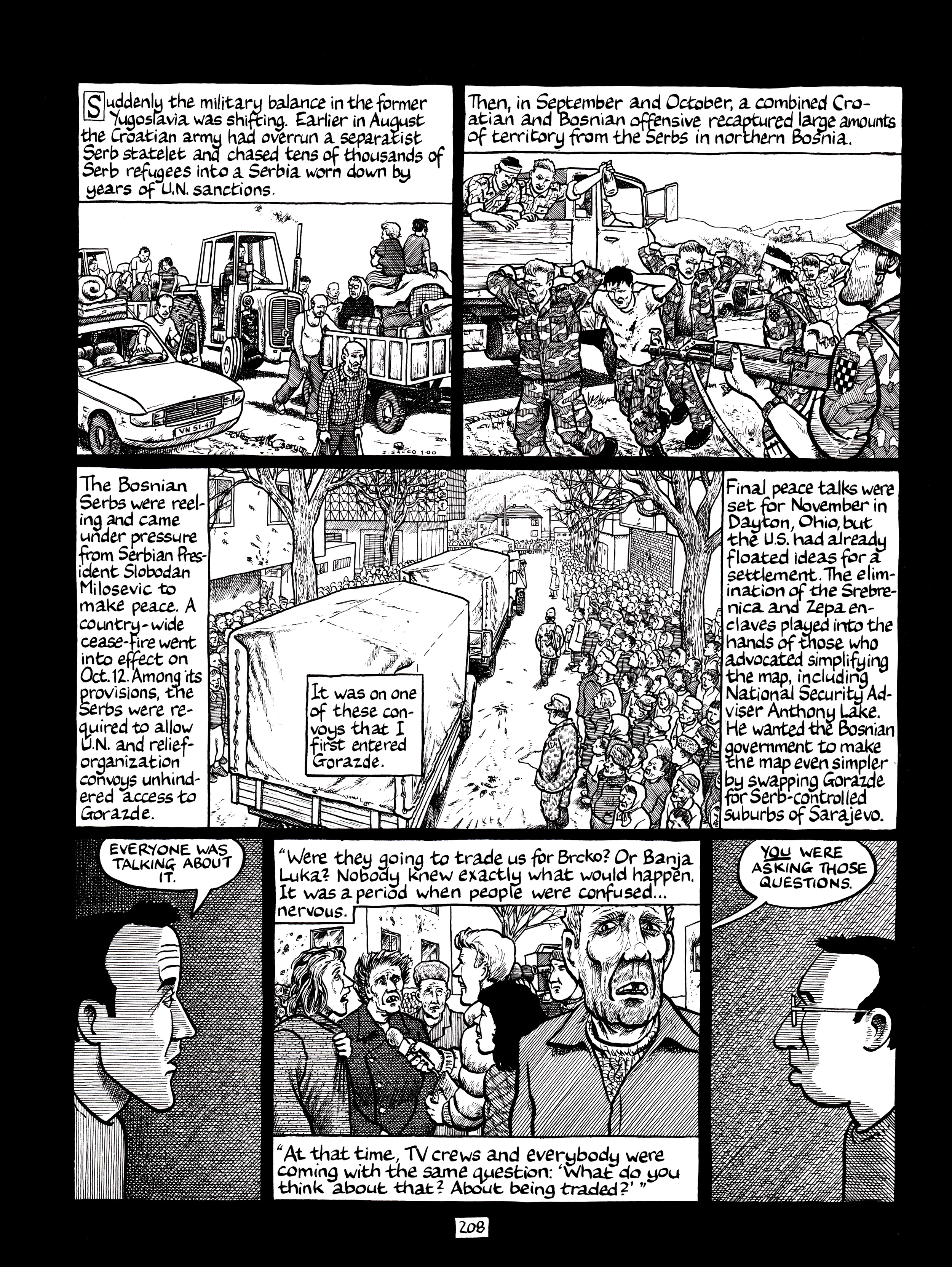 Read online Safe Area Goražde comic -  Issue # TPB (Part 3) - 49