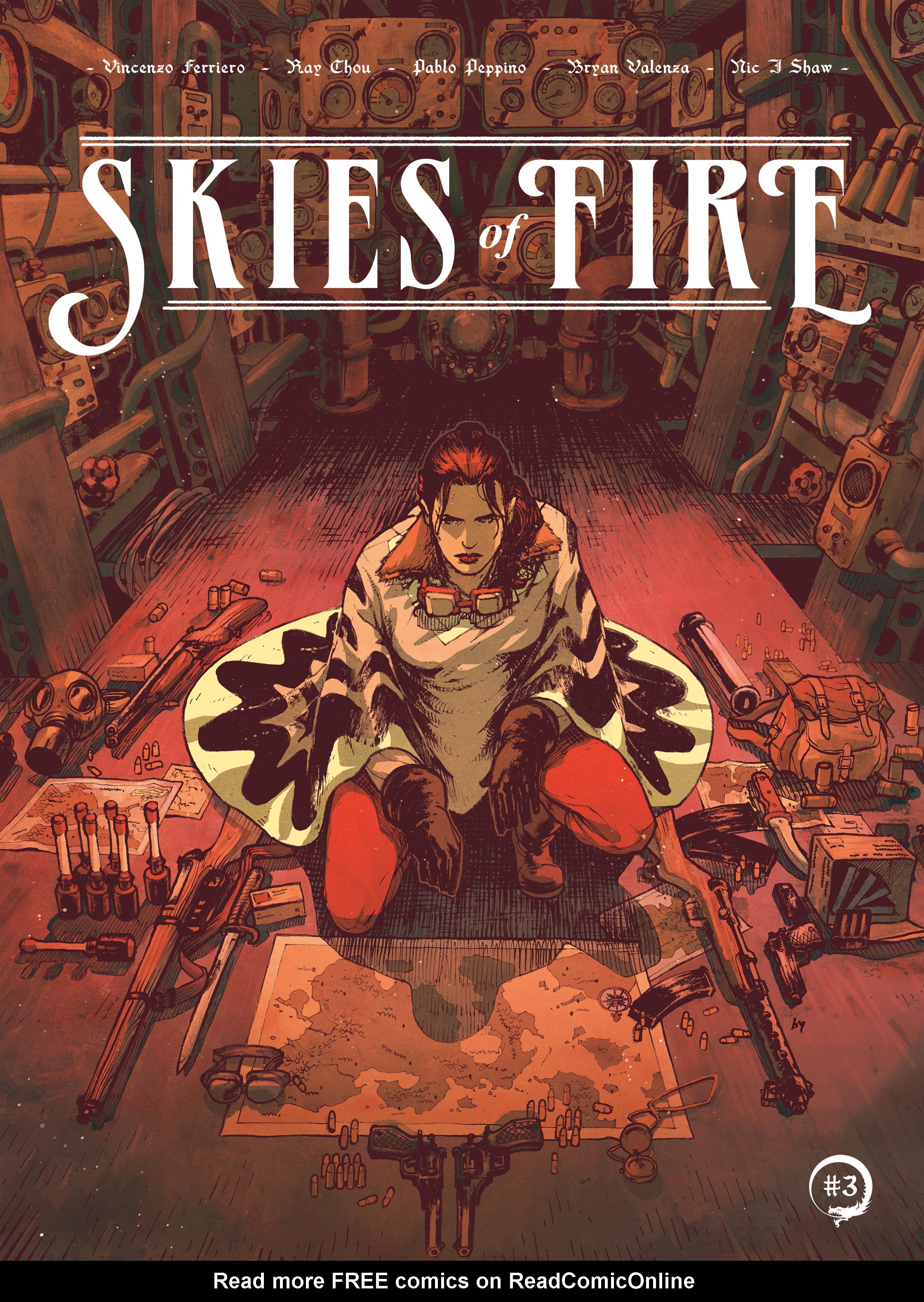 Read online Skies of Fire comic -  Issue #3 - 1