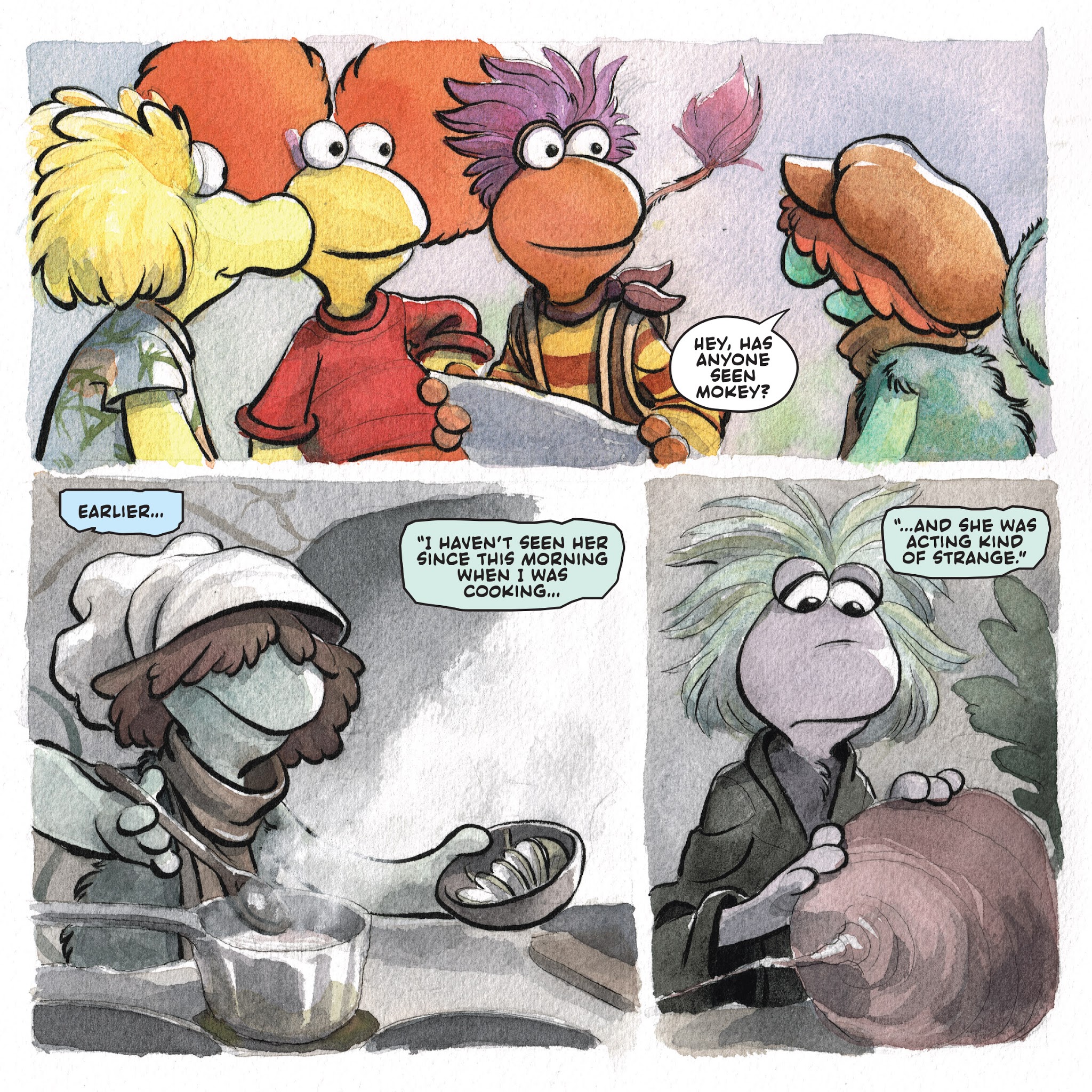 Read online Jim Henson's Fraggle Rock comic -  Issue #1 - 5