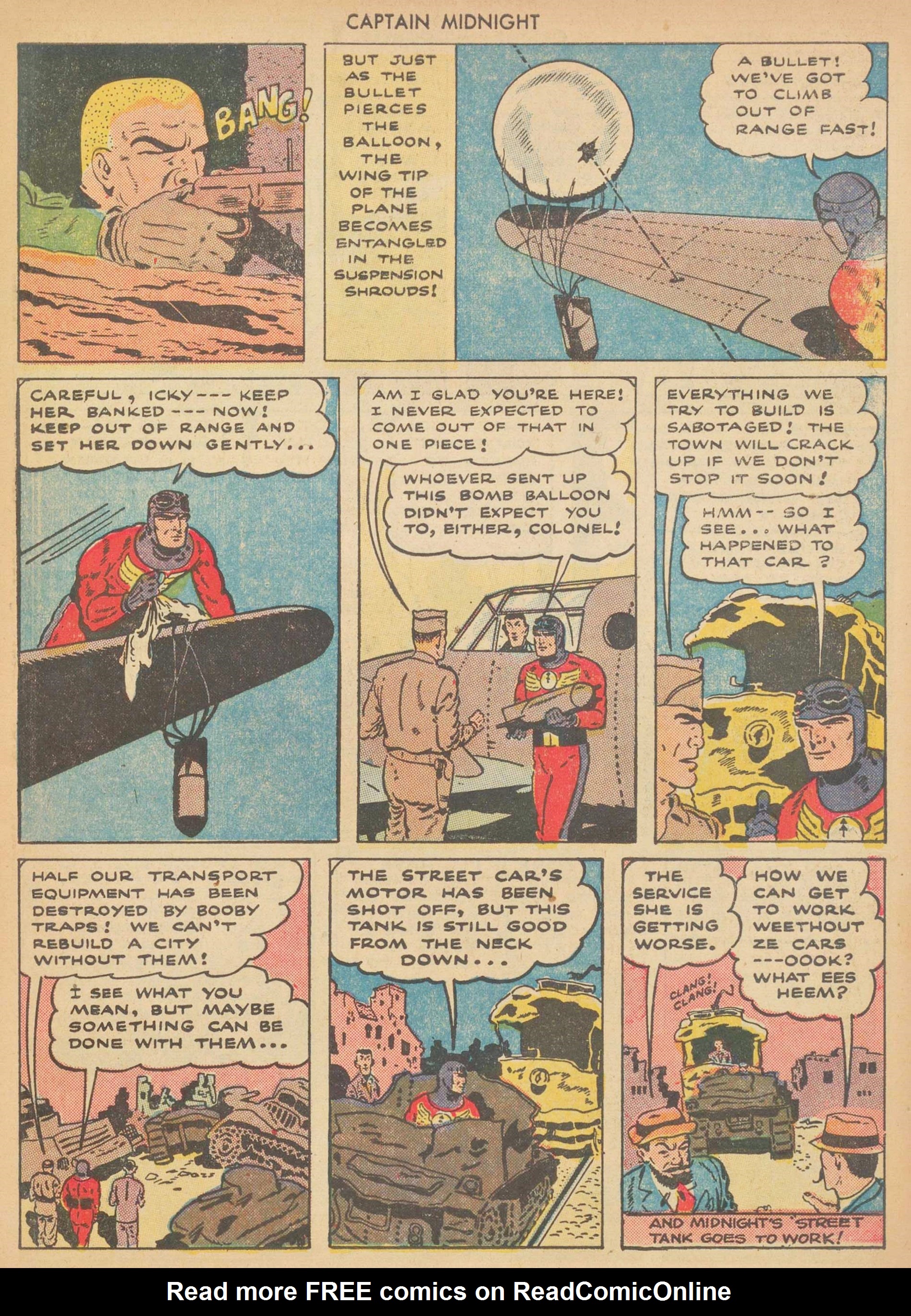 Read online Captain Midnight (1942) comic -  Issue #27 - 7