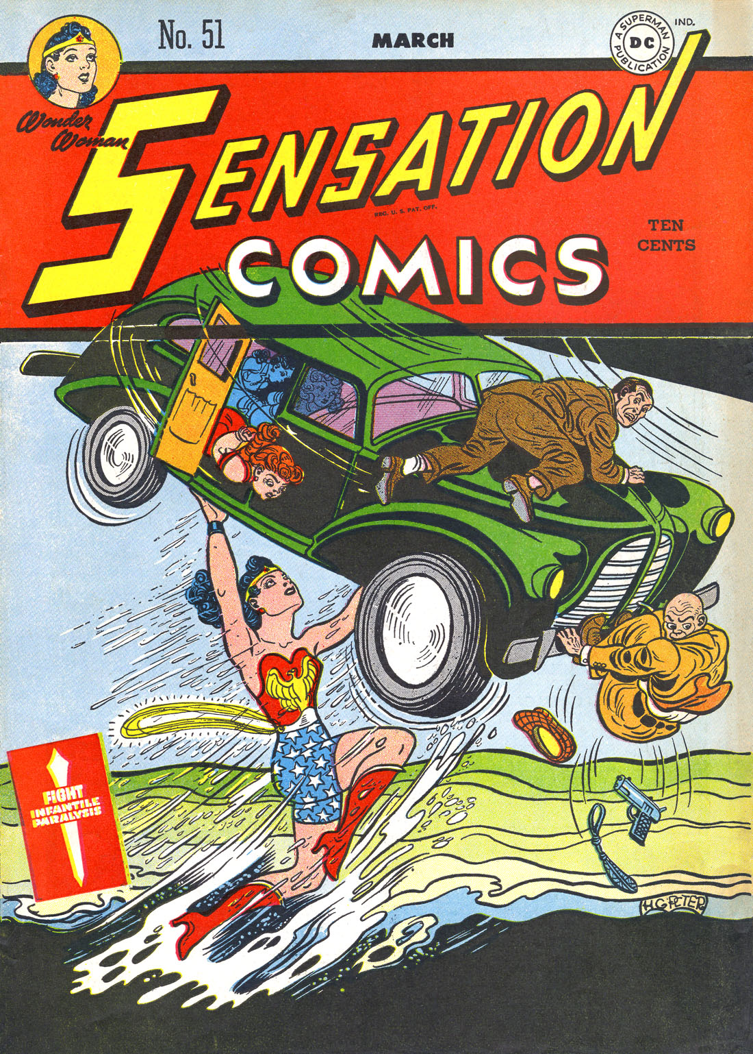 Read online Sensation (Mystery) Comics comic -  Issue #51 - 1
