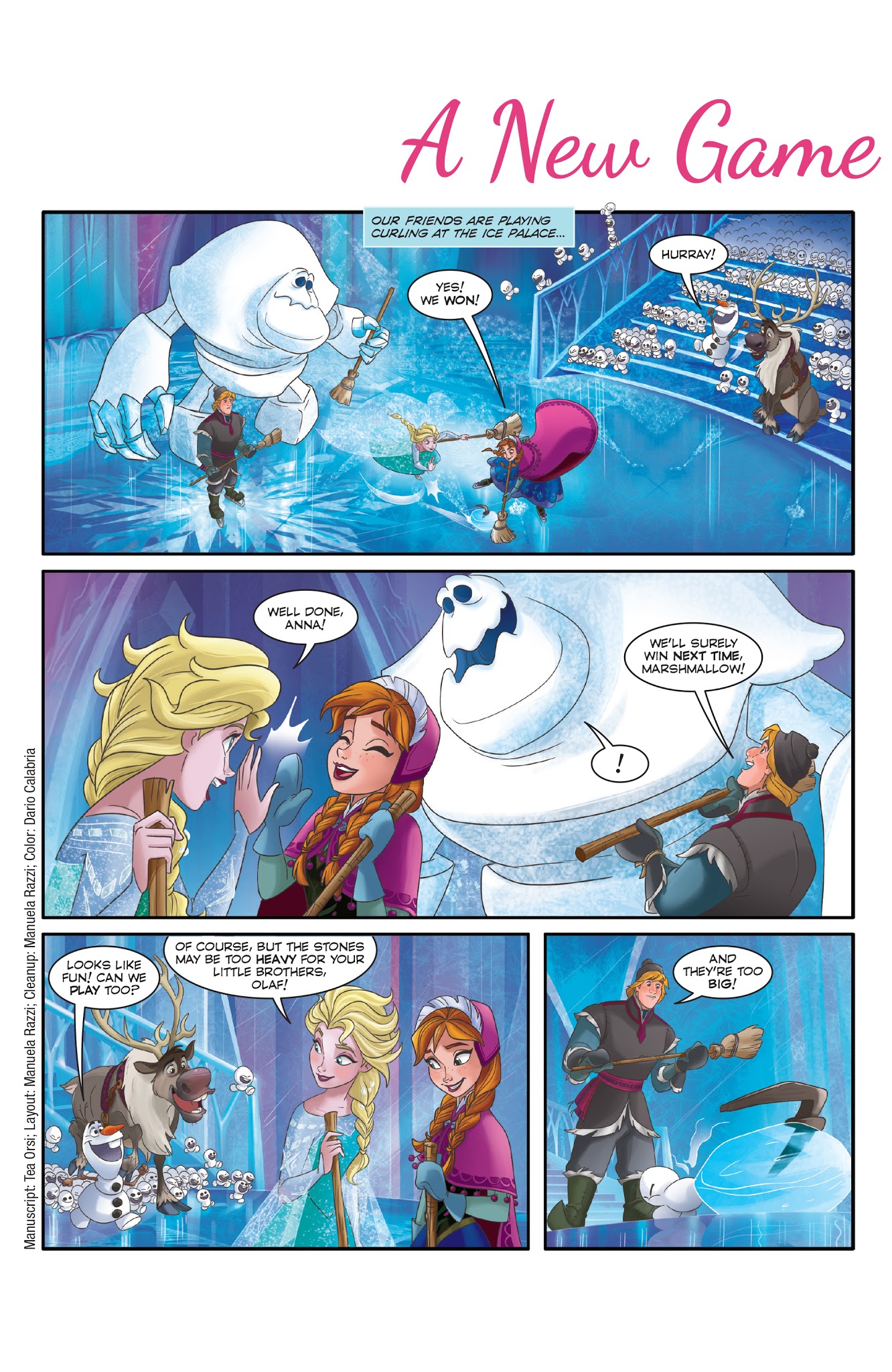 Read online Disney Frozen comic -  Issue #5 - 20