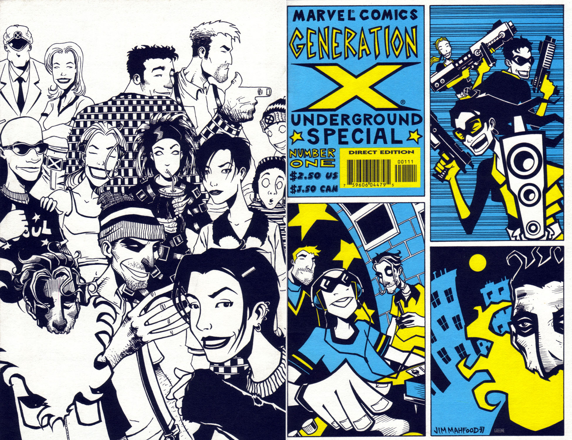Read online Generation X Underground comic -  Issue # Full - 1