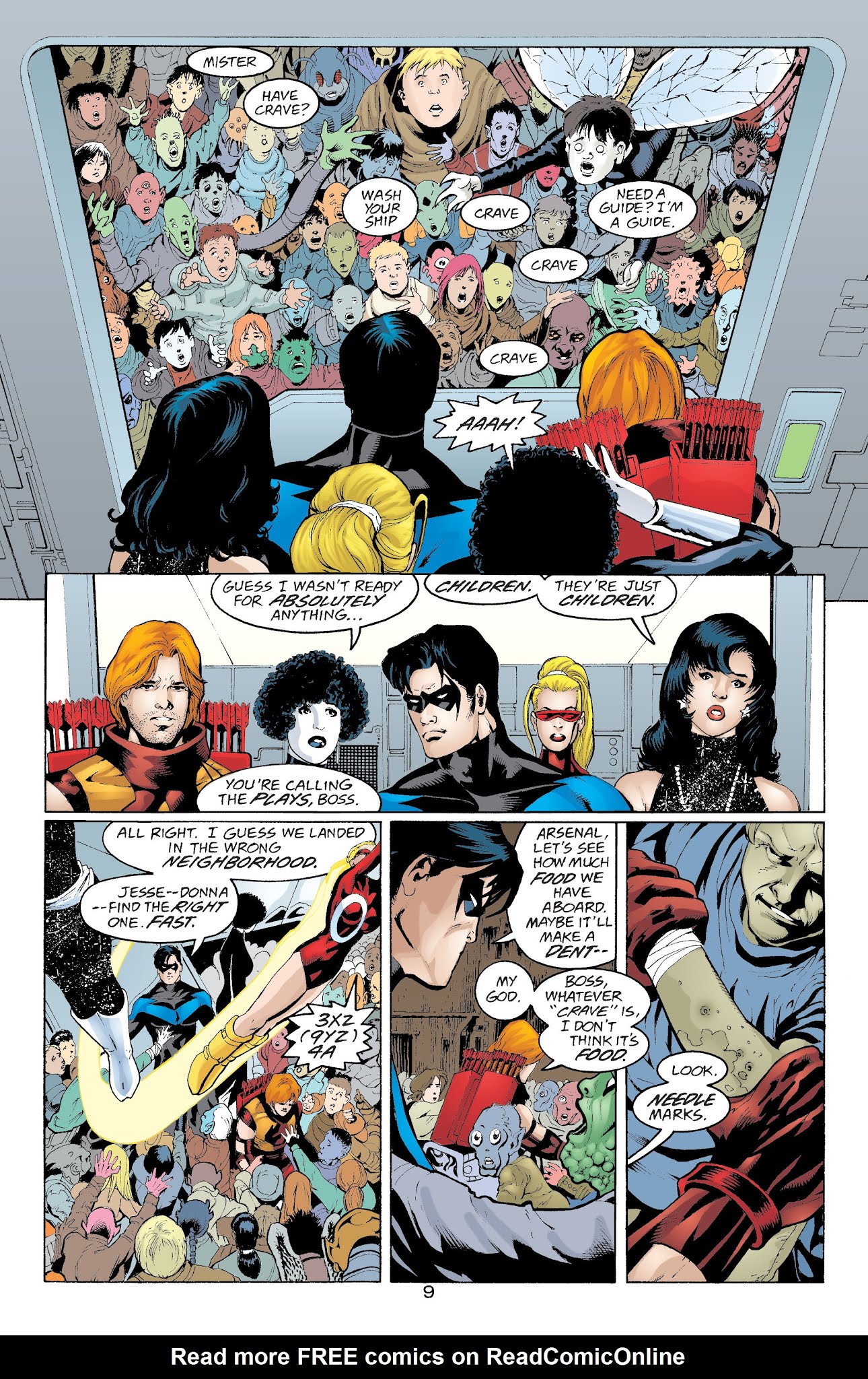 Read online The Titans (1999) comic -  Issue #43 - 9