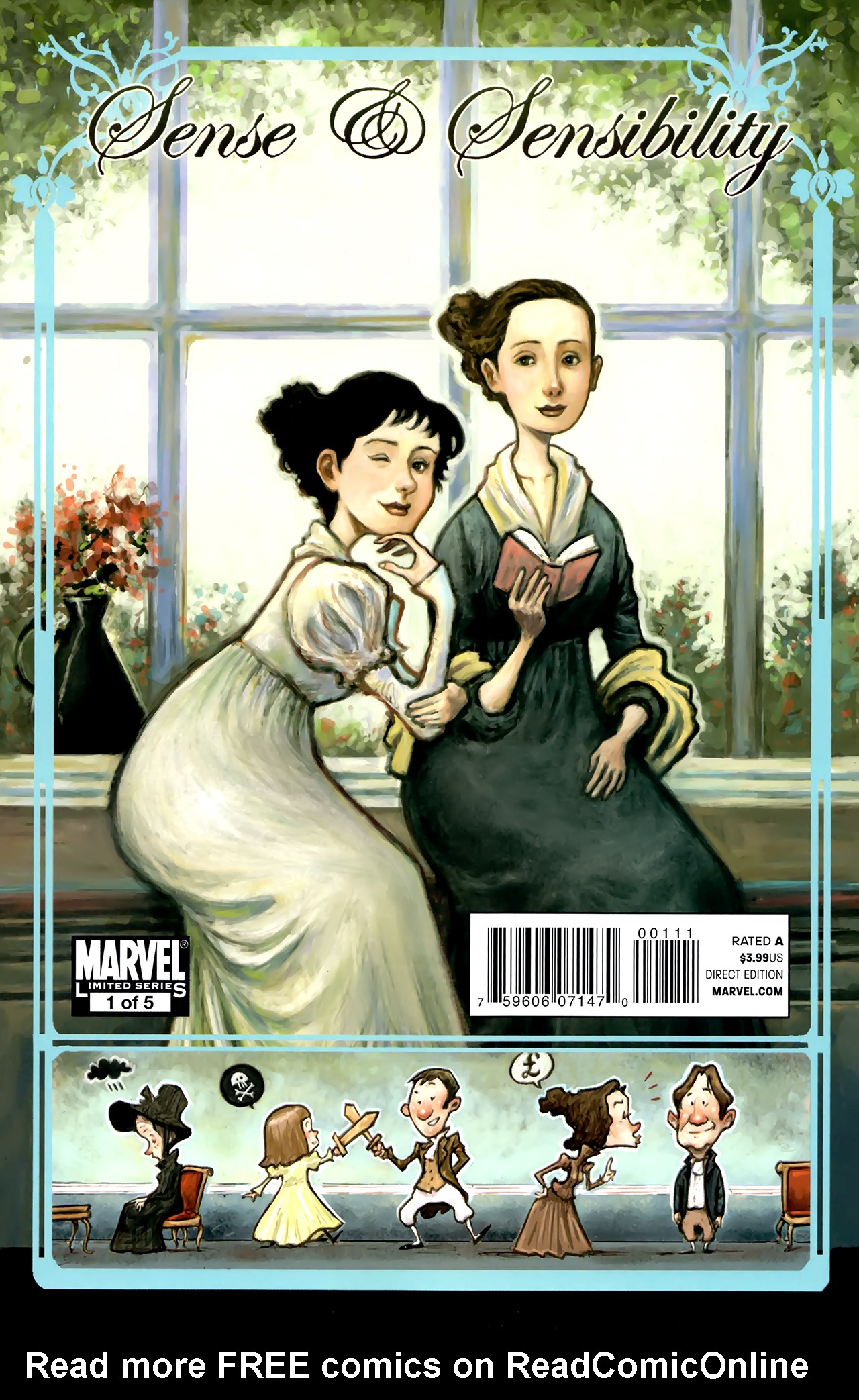 Read online Sense & Sensibility comic -  Issue #1 - 1