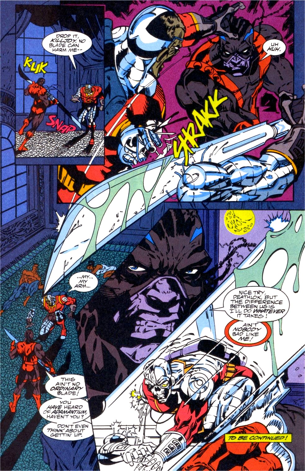 Read online Deathlok (1991) comic -  Issue #23 - 23