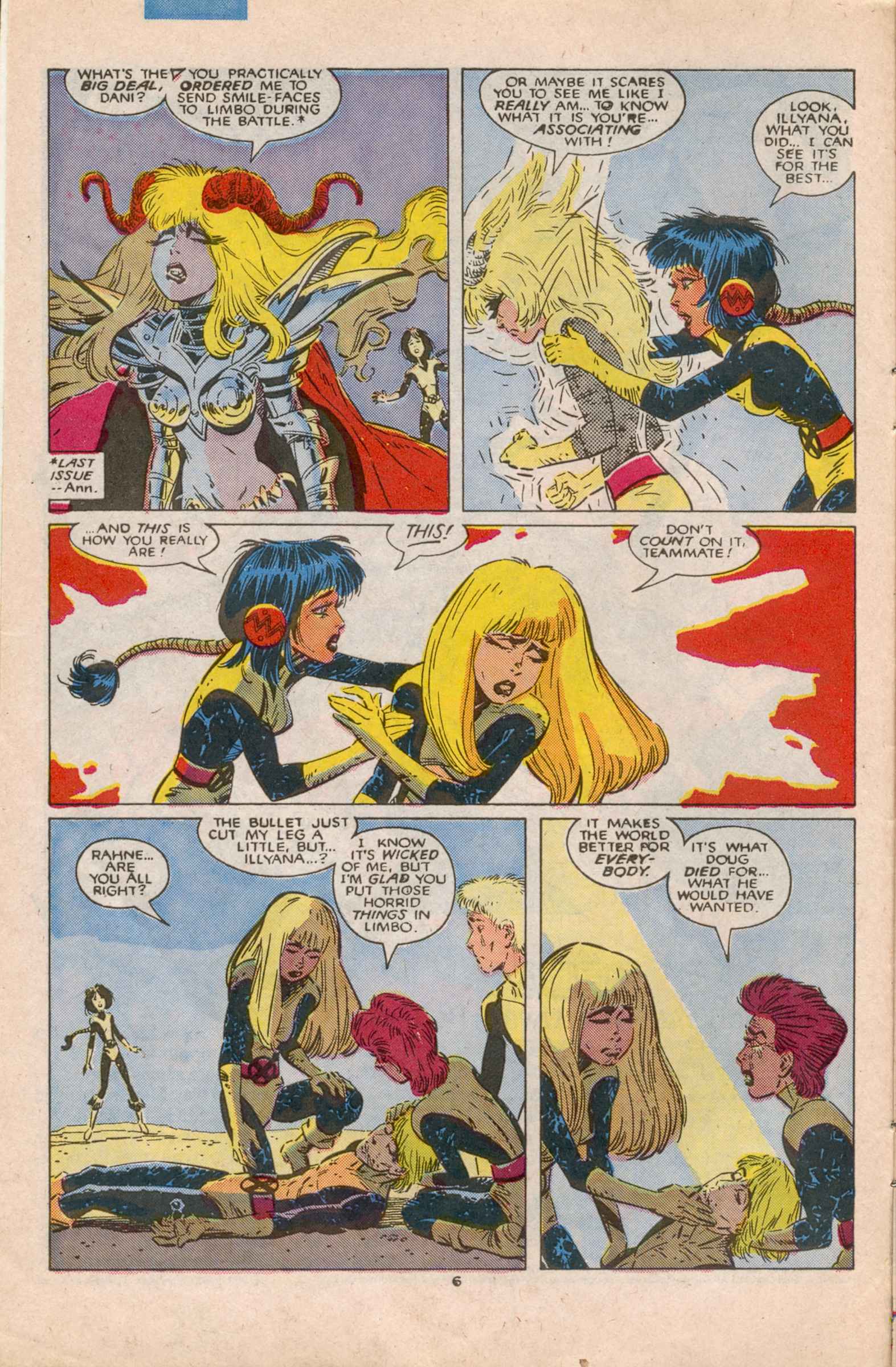 Read online The New Mutants comic -  Issue #61 - 6