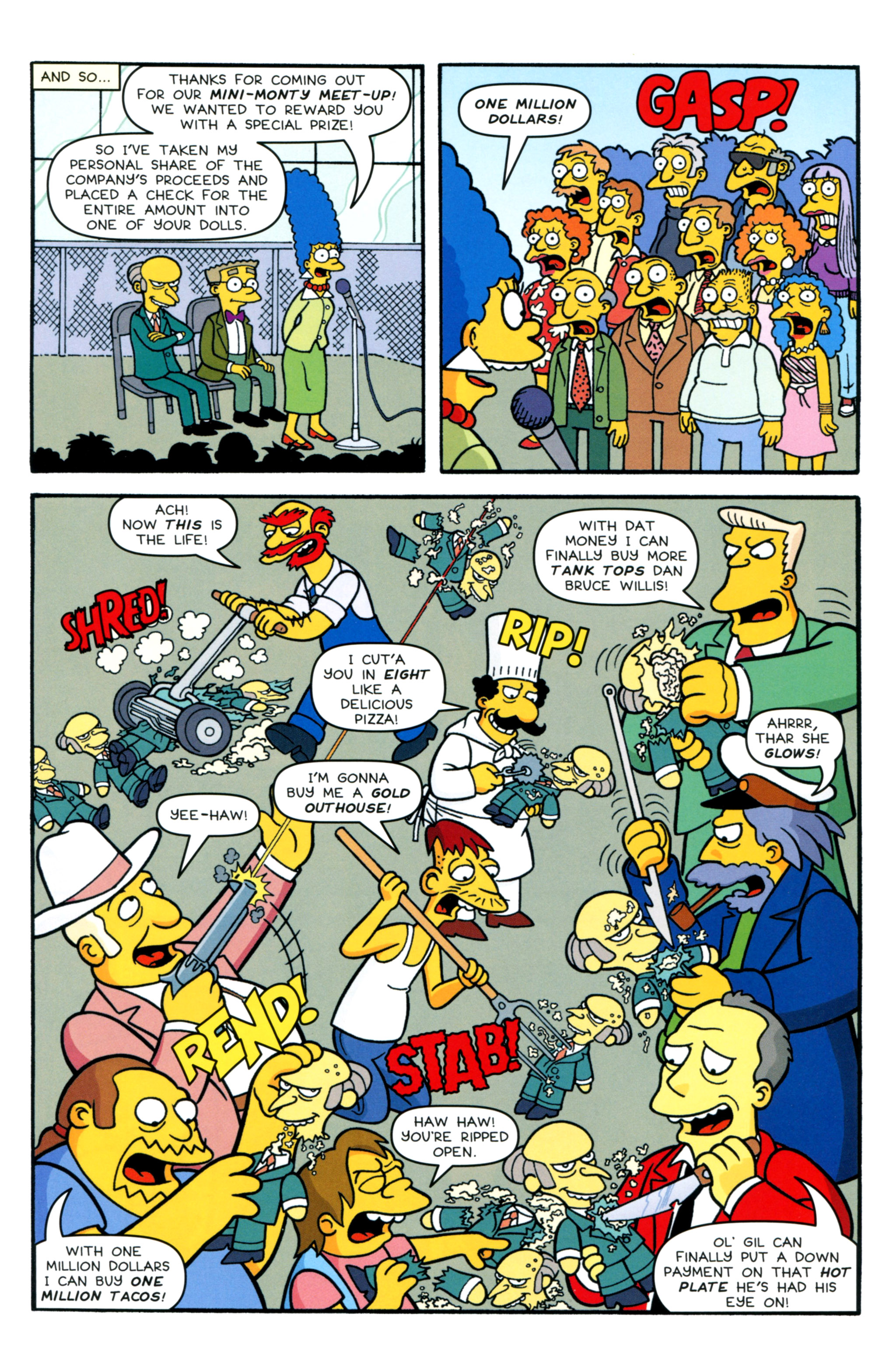 Read online Simpsons Comics comic -  Issue #216 - 25