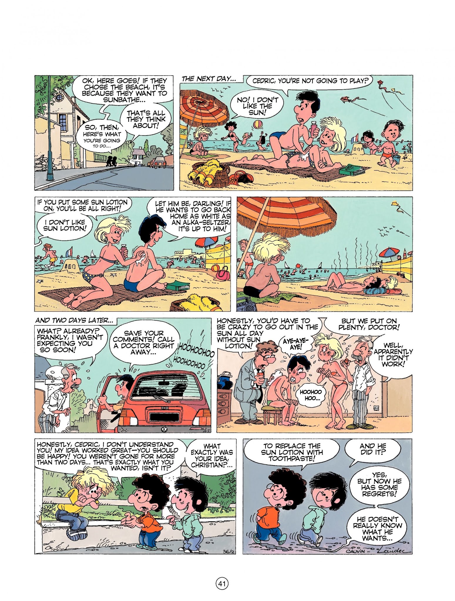 Read online Cedric comic -  Issue #1 - 41