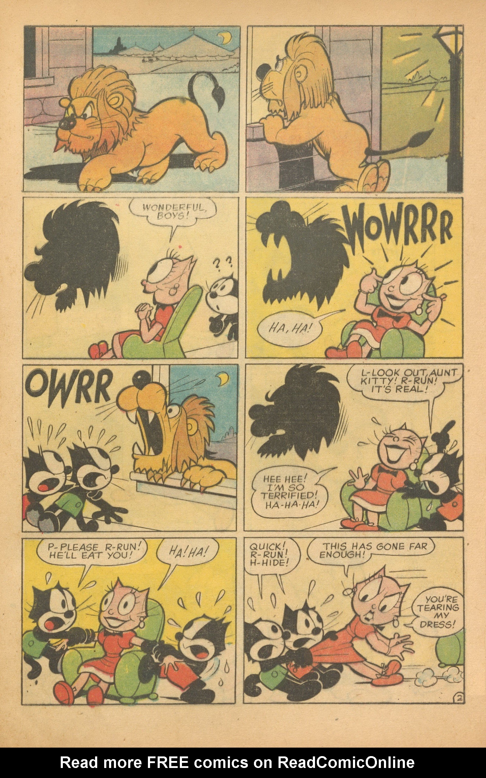 Read online Felix the Cat (1955) comic -  Issue #89 - 31