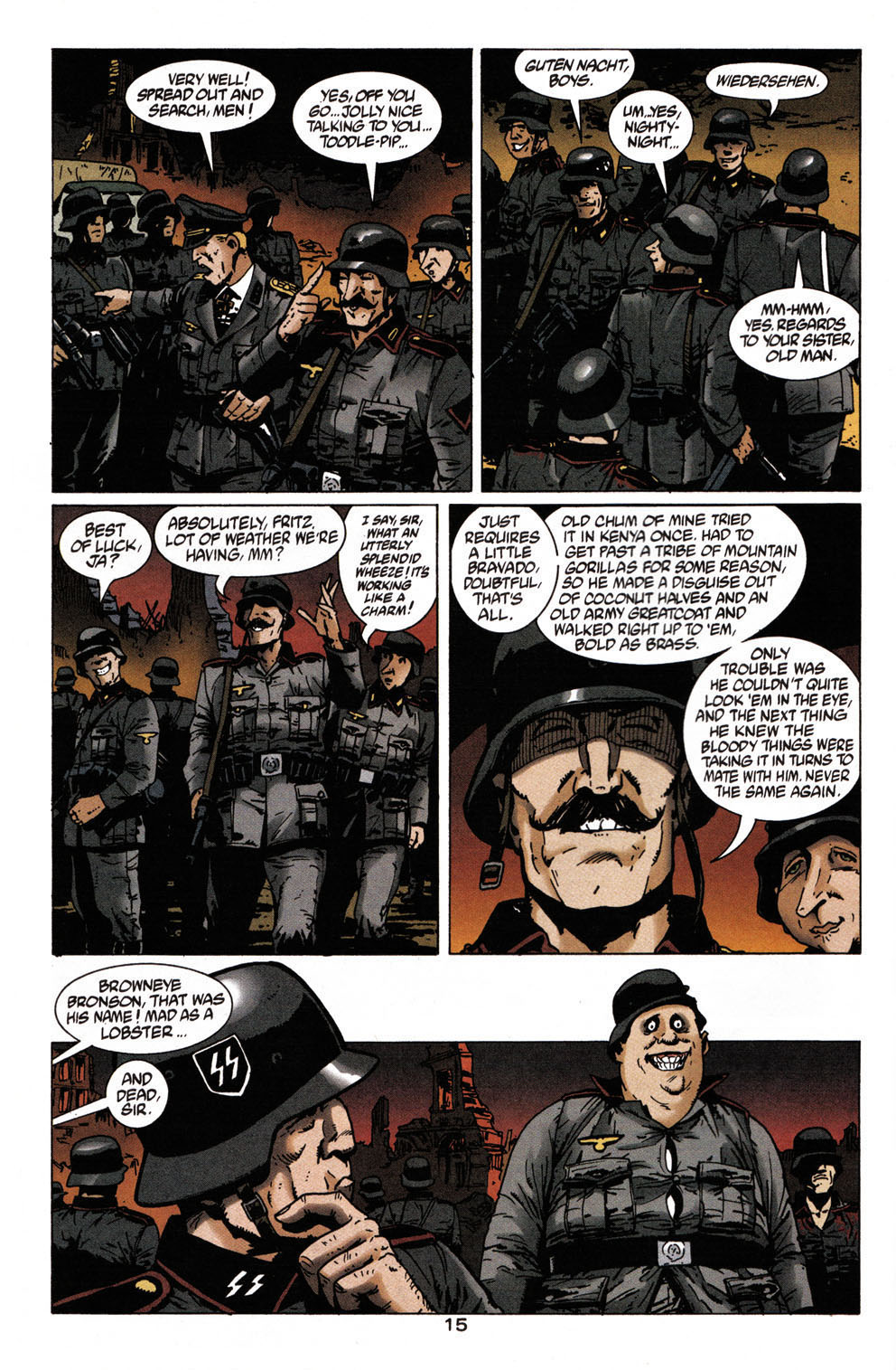 Read online Adventures in the Rifle Brigade comic -  Issue #1 - 16