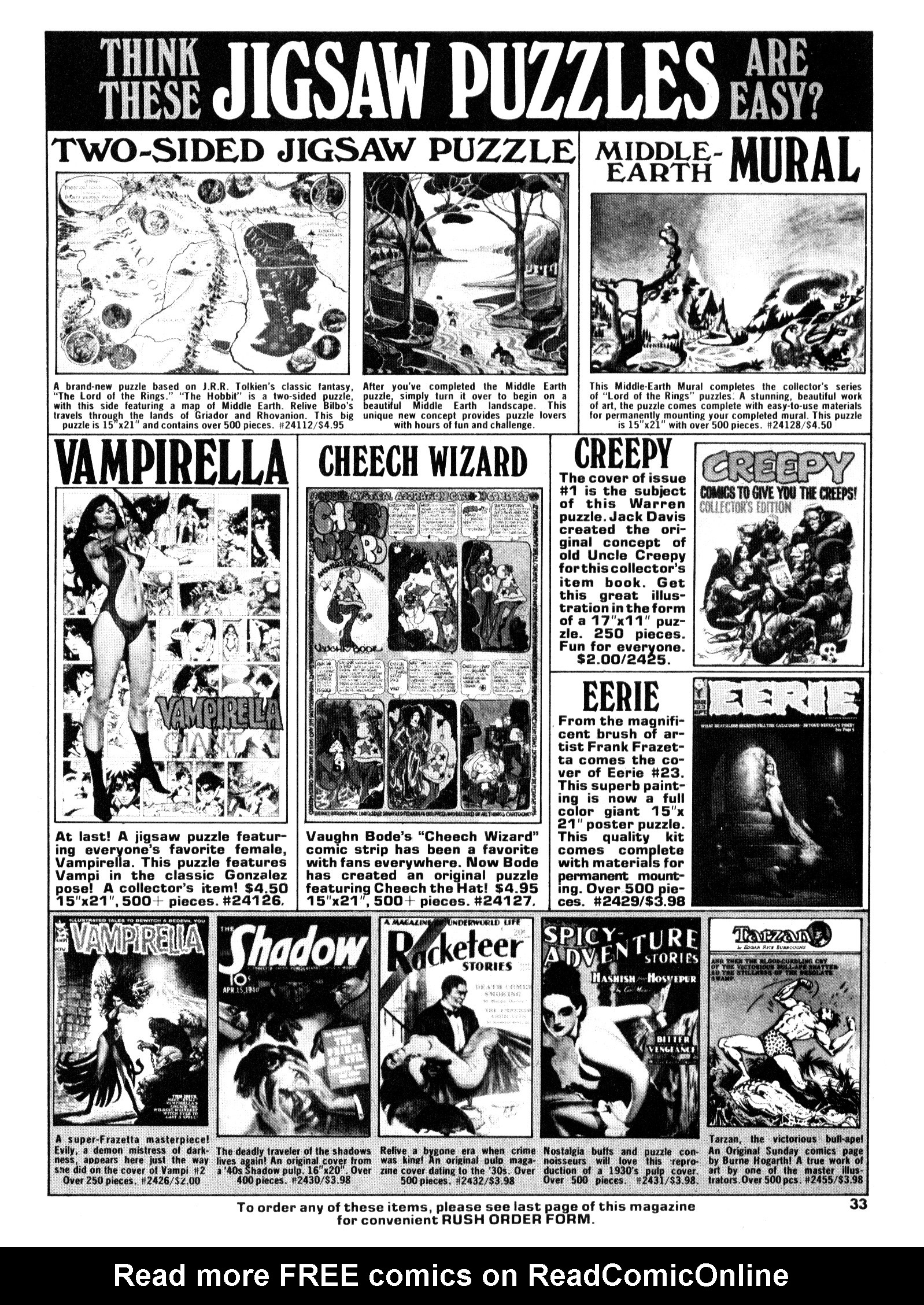Read online Vampirella (1969) comic -  Issue #39 - 33