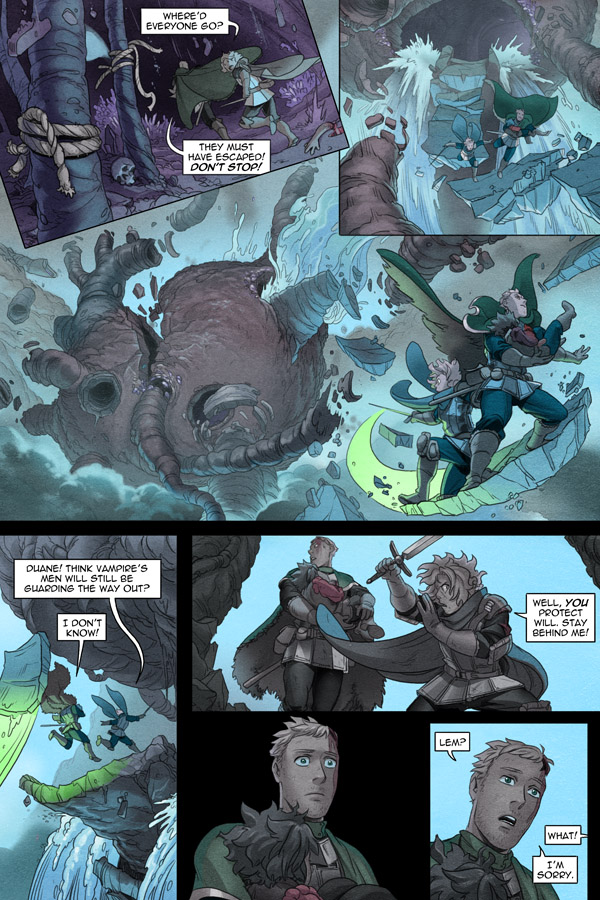 Read online Unsounded comic -  Issue #14 - 117