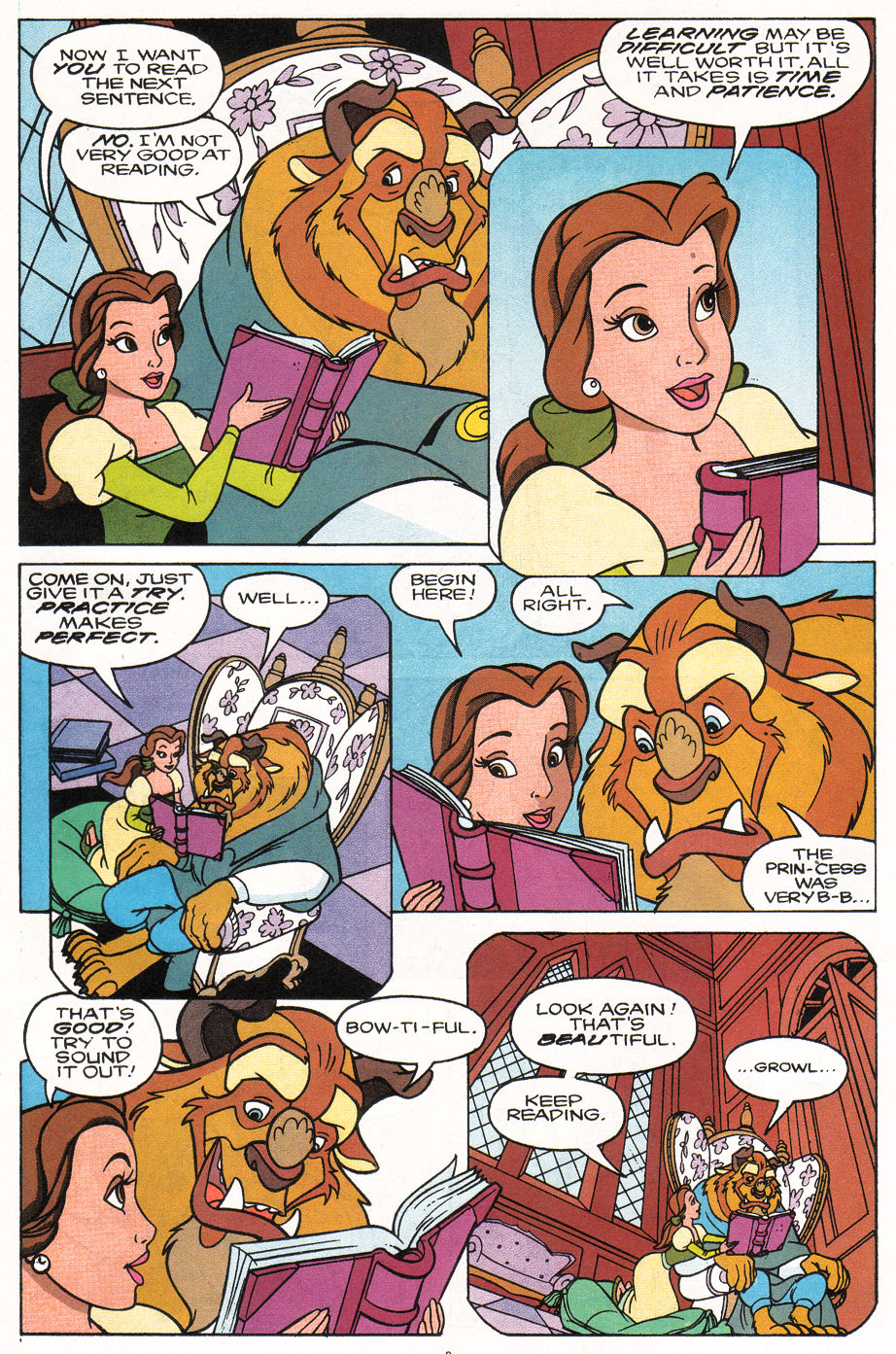 Read online Disney's Beauty and the Beast comic -  Issue #5 - 5